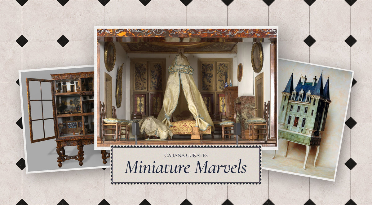 あんばたー　ミニチュアハウス Cabana Curates: Miniature Marvels – Cabana Magazine