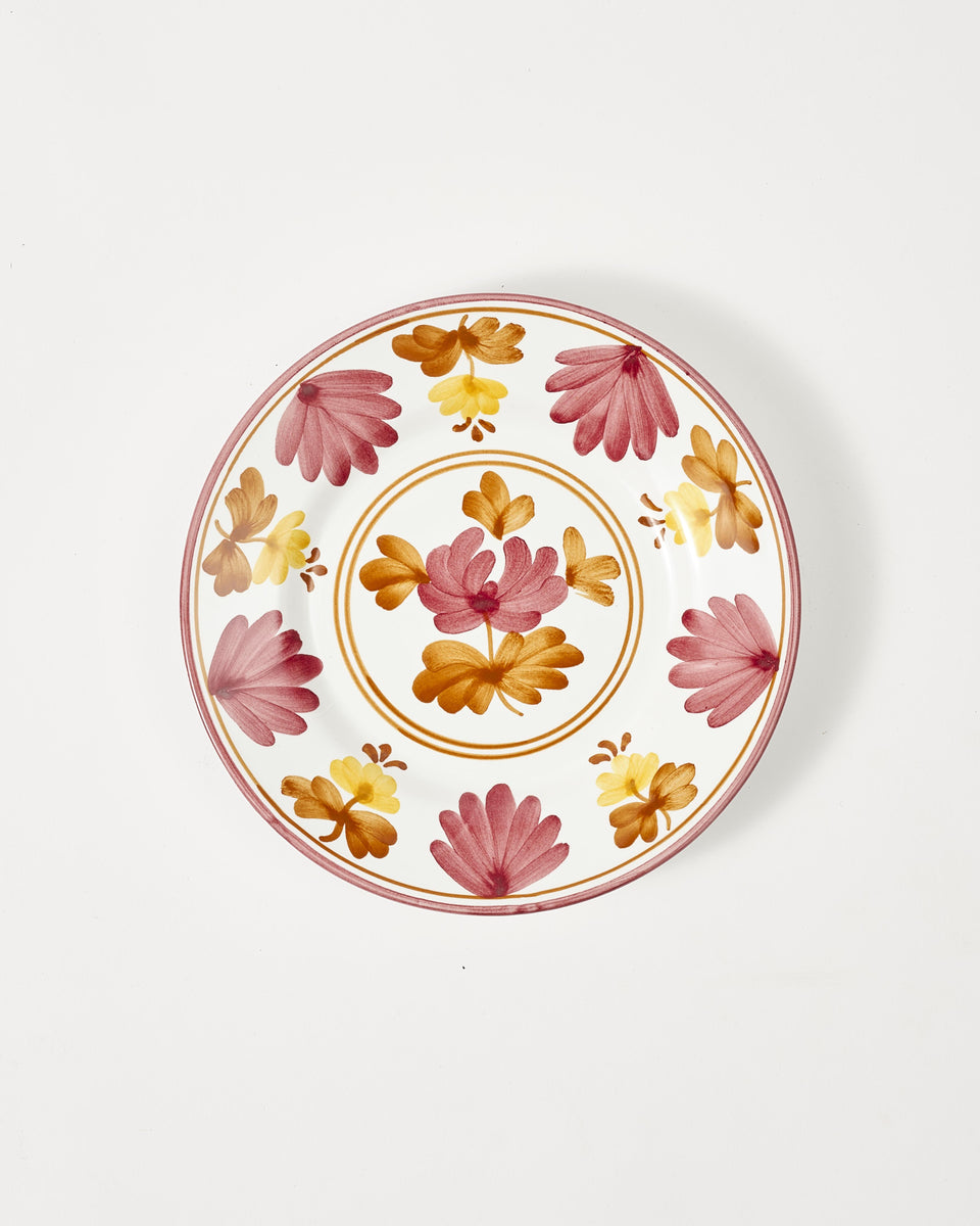 Blossom Dessert Plate Blue – Cabana Magazine