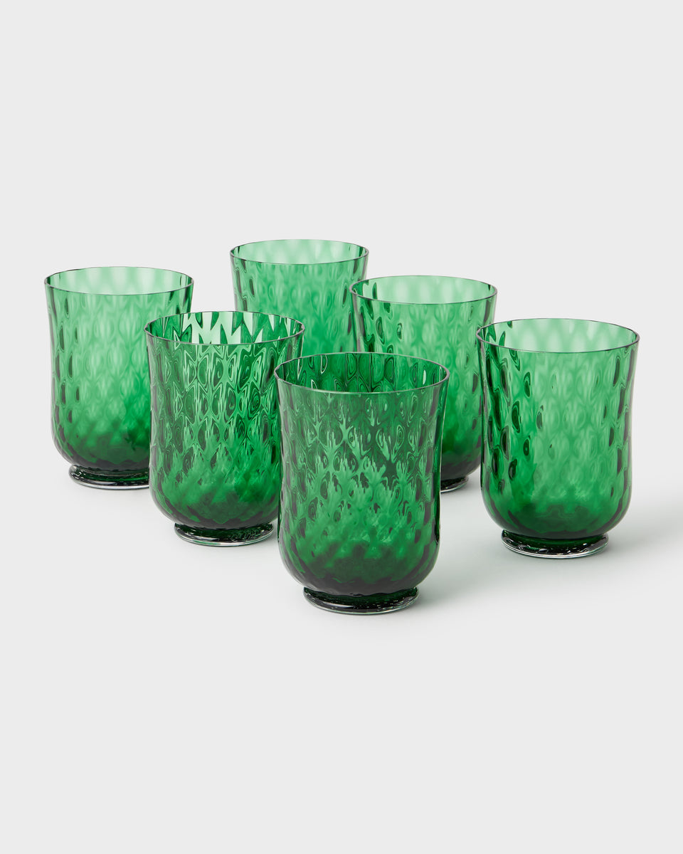 Balloton Water Glass Dark Green
