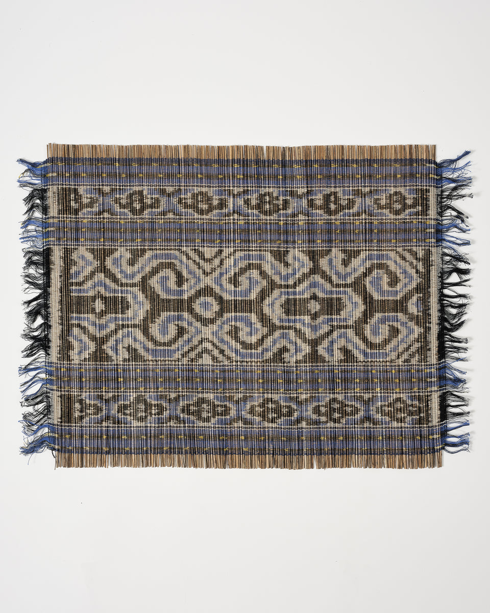 Ikat Placemats, Blue (Set of 2) Cabana Magazine