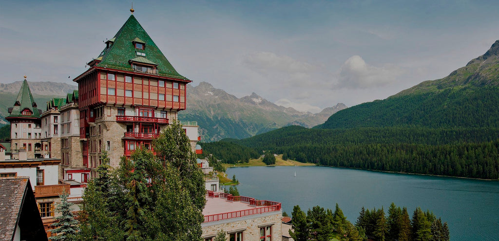 A Storybook Schloss in St. Moritz