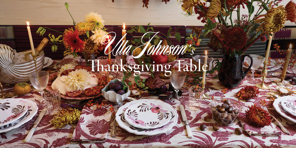 Setting the Table with Ulla Johnson