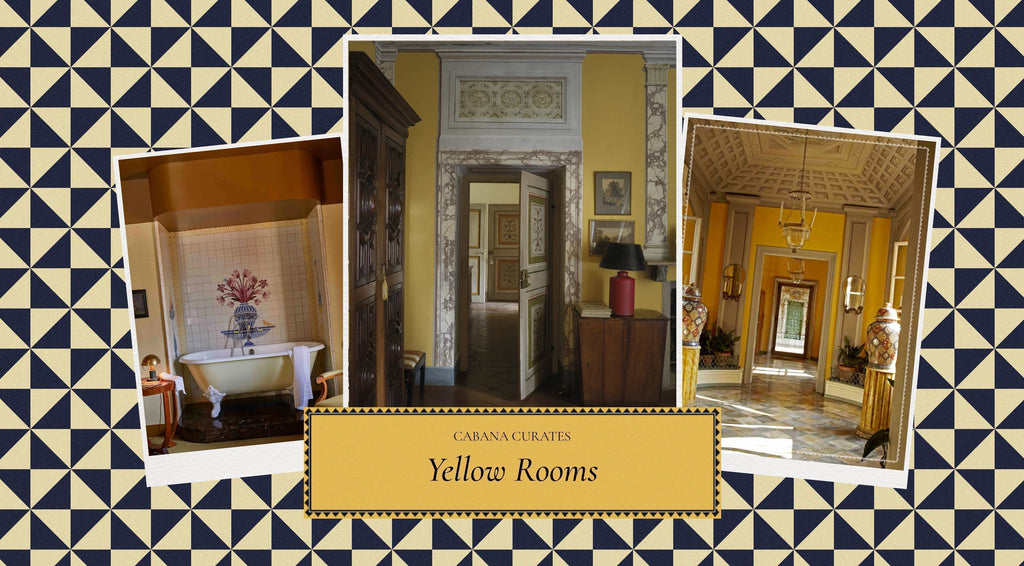 Cabana Curates: Yellow Rooms