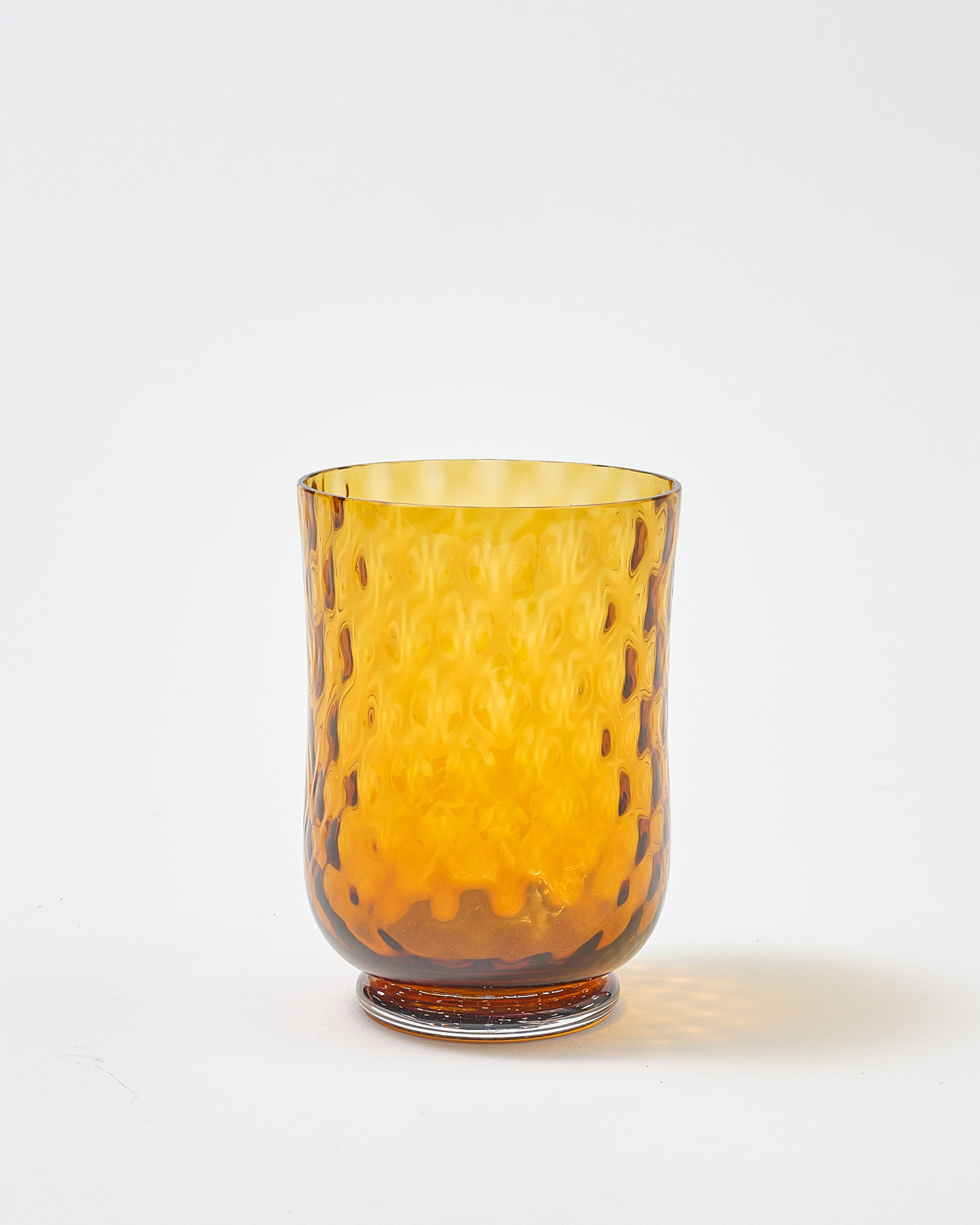 Balloton Wine Glass Amber