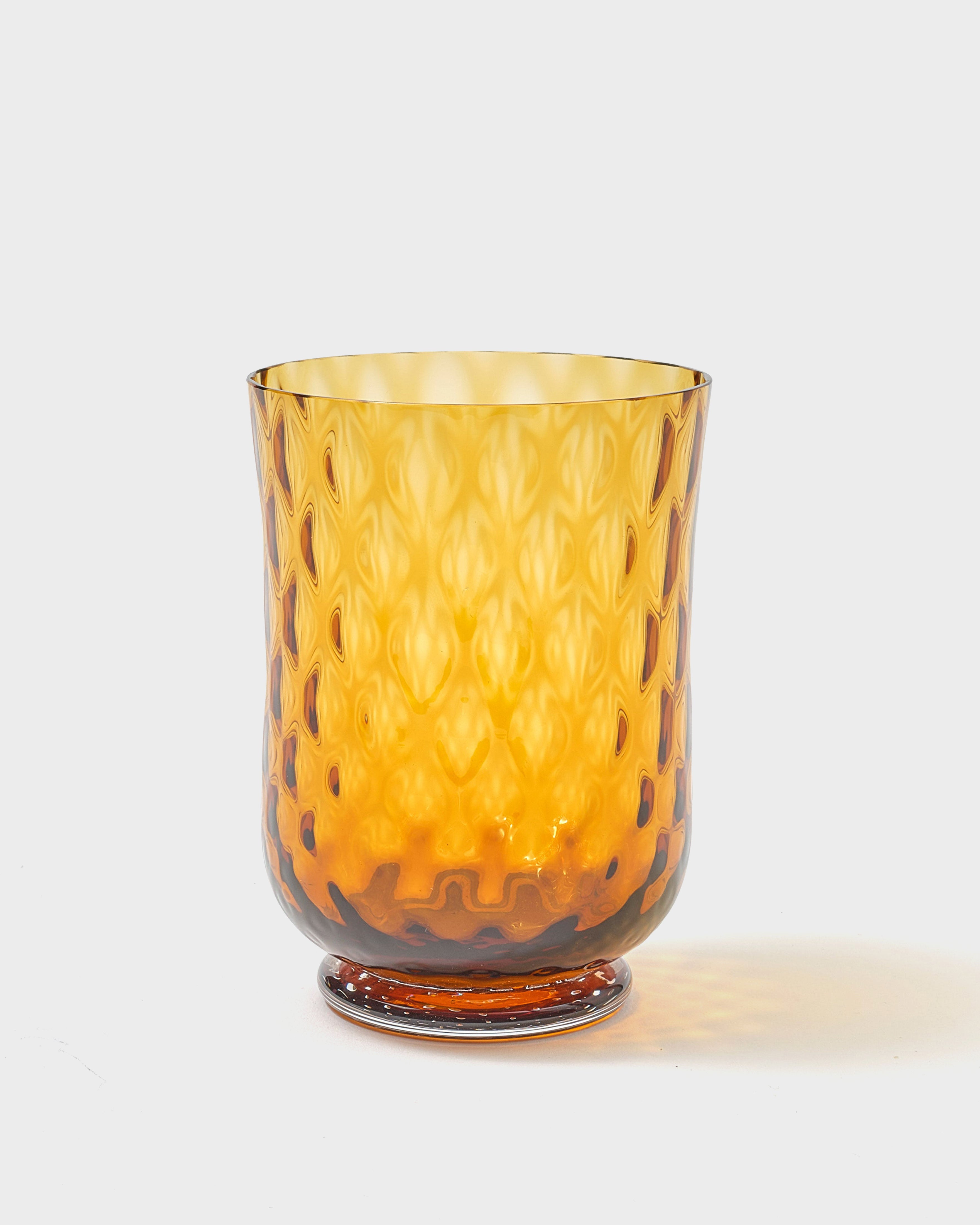 Balloton Water Glass Amber