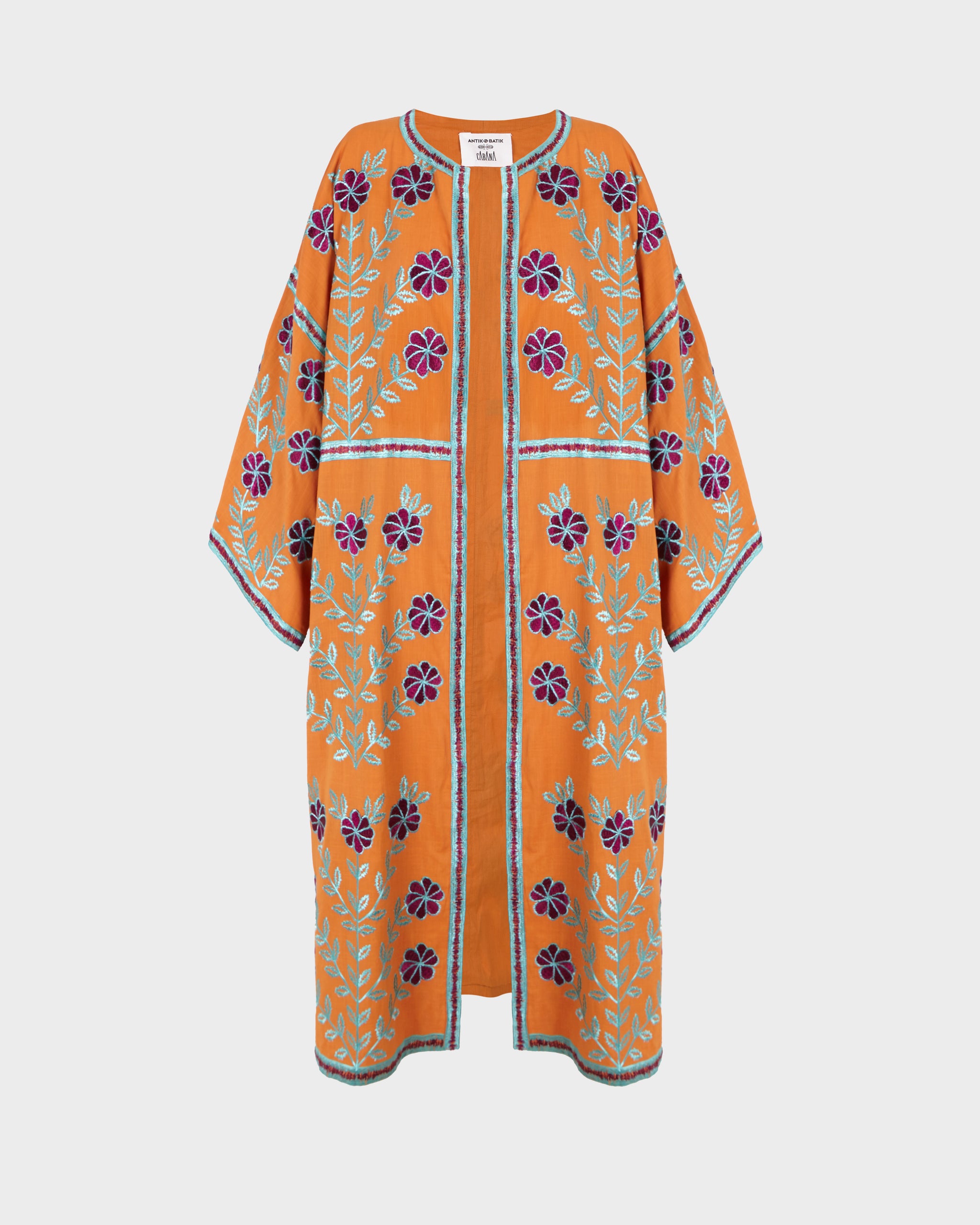 Antik Batik, Ary Kaftan Rust – Cabana Magazine