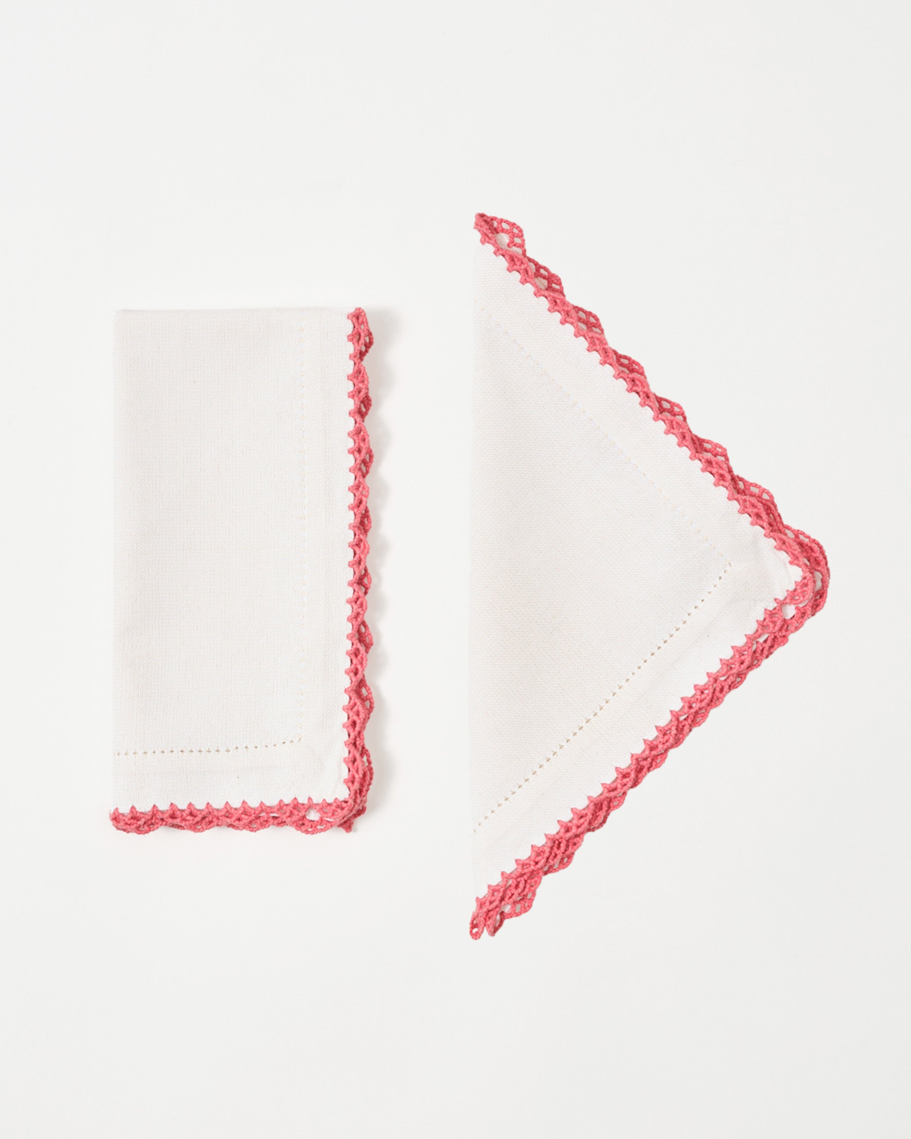 Beatrice Napkins Pink
