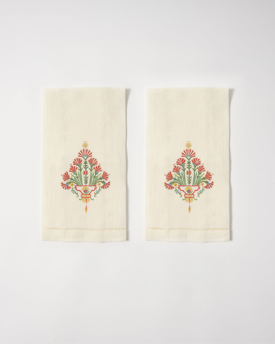 Benaki Linen Guest Towel (Set of 2) | Benaki Collection | Cabana Magazine