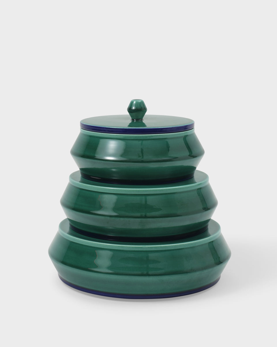 Bitossi Christoph Radl Limited Edition Totem, Green