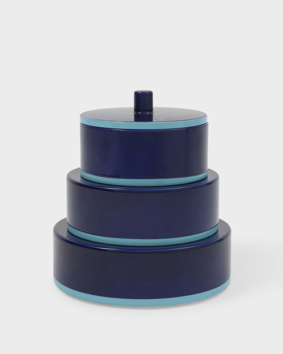 Bitossi Christoph Radl Limited Edition Totem, Blue