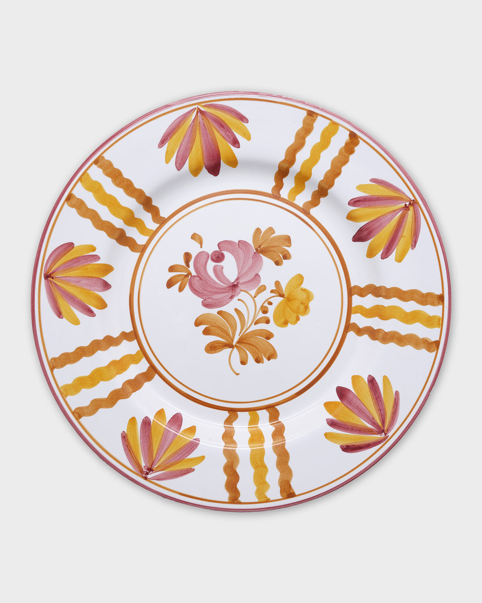 Blossom Dinner Plate Yellow
