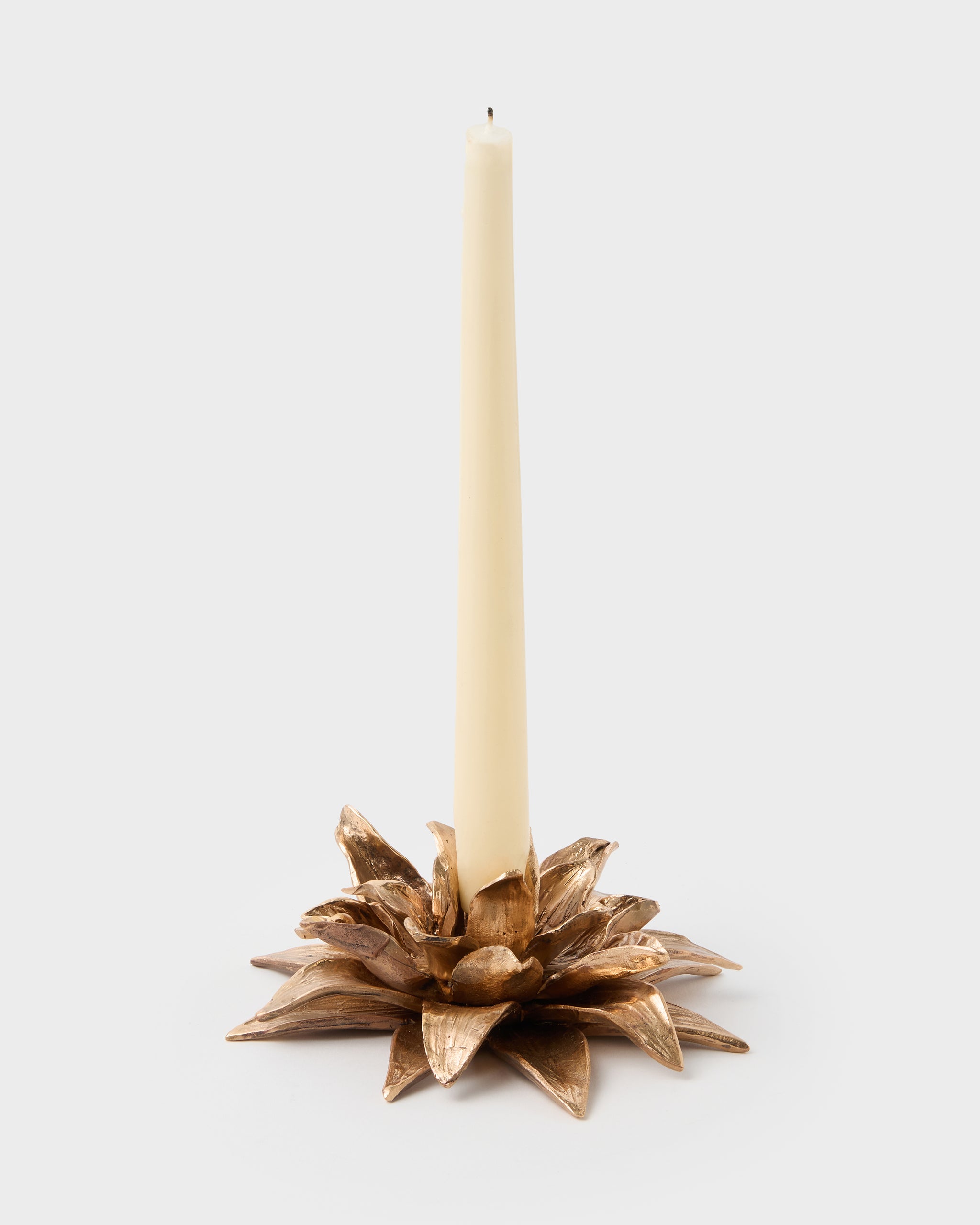 Dalia Bronze Candle Holder by Osanna Visconti, Large – Cabana Magazine