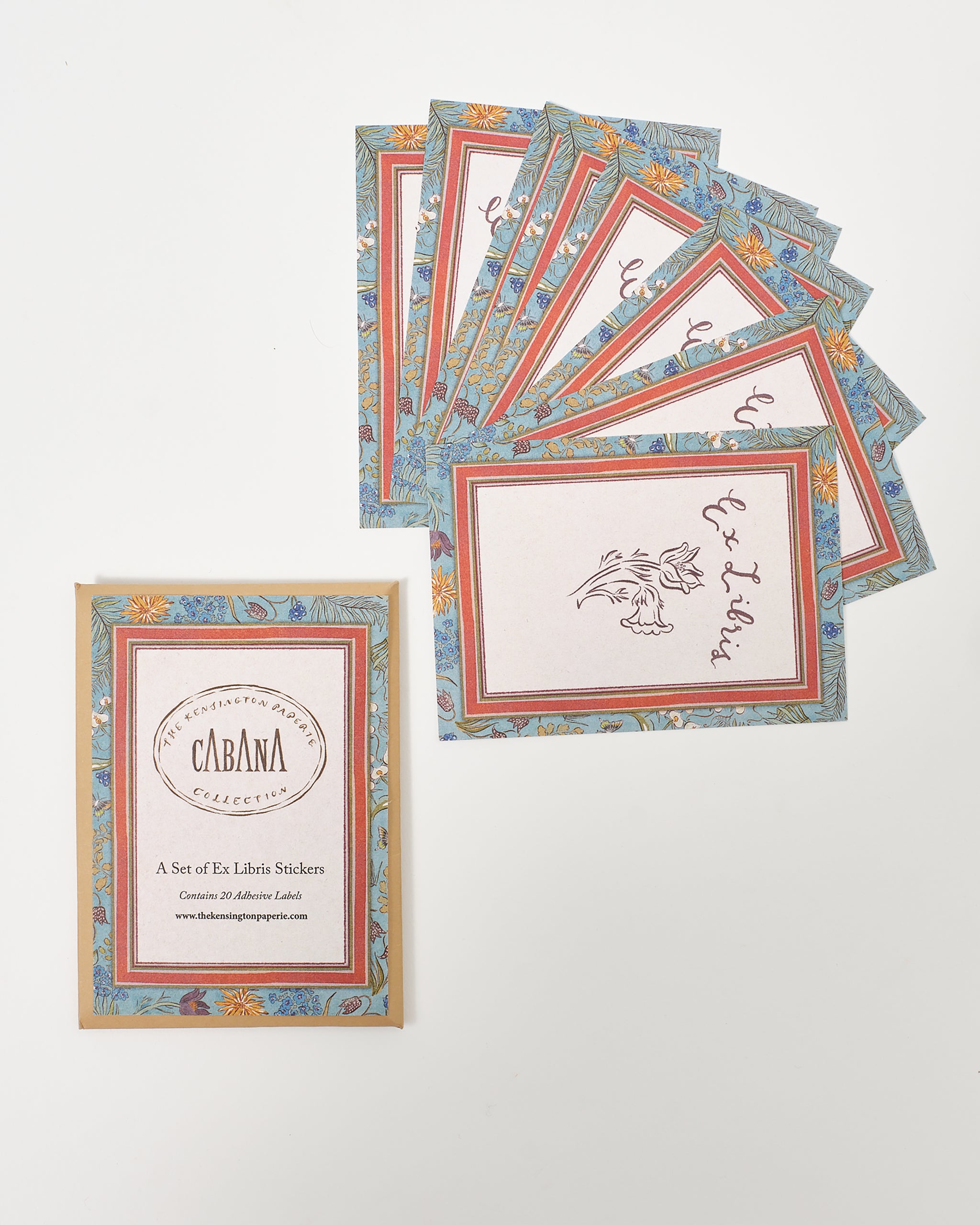 Botanica Ex Libris Labels (Set of 20), The Kensington Paperie x 