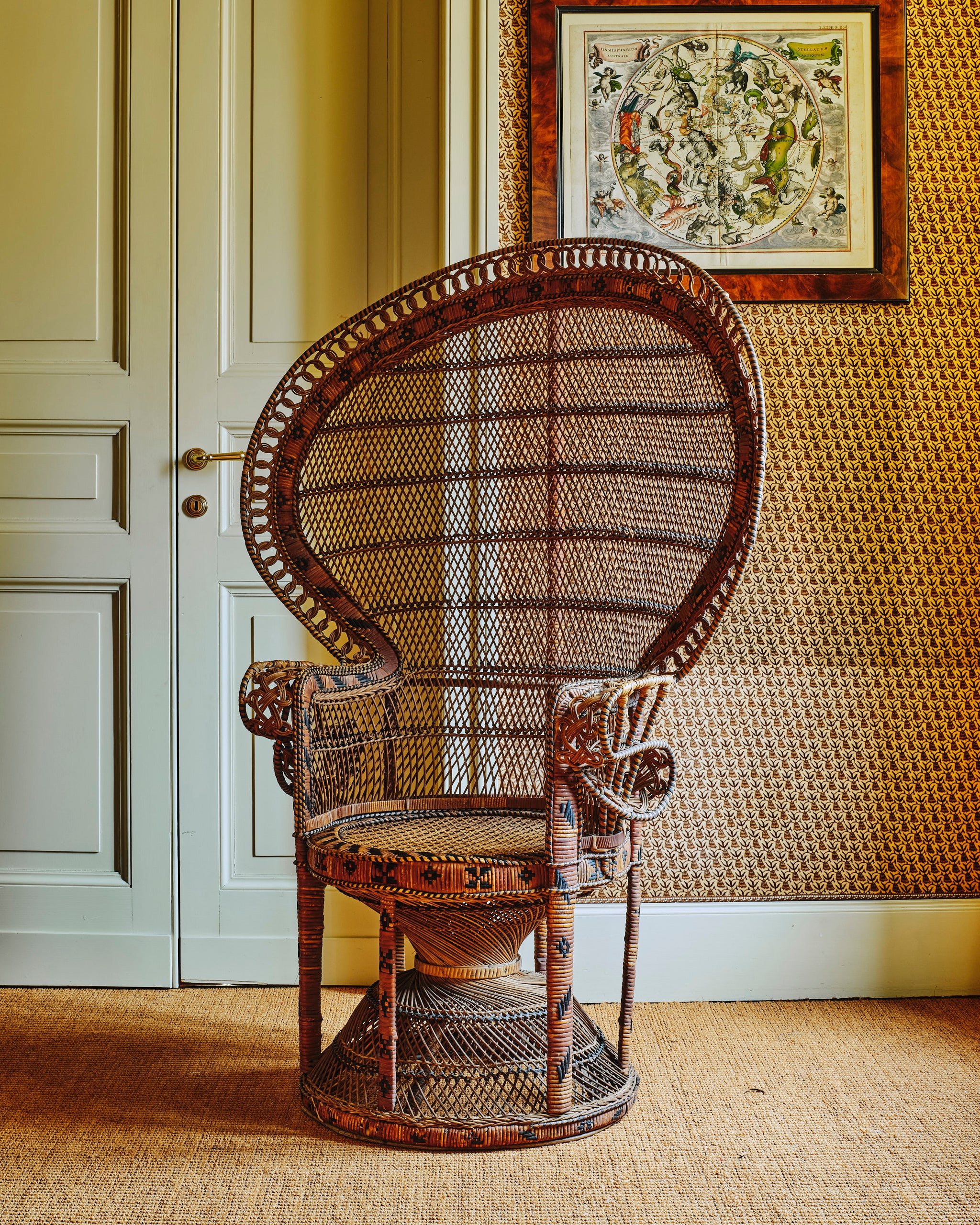 Anglo-Indian Peacock Wicker Chair – Cabana Magazine