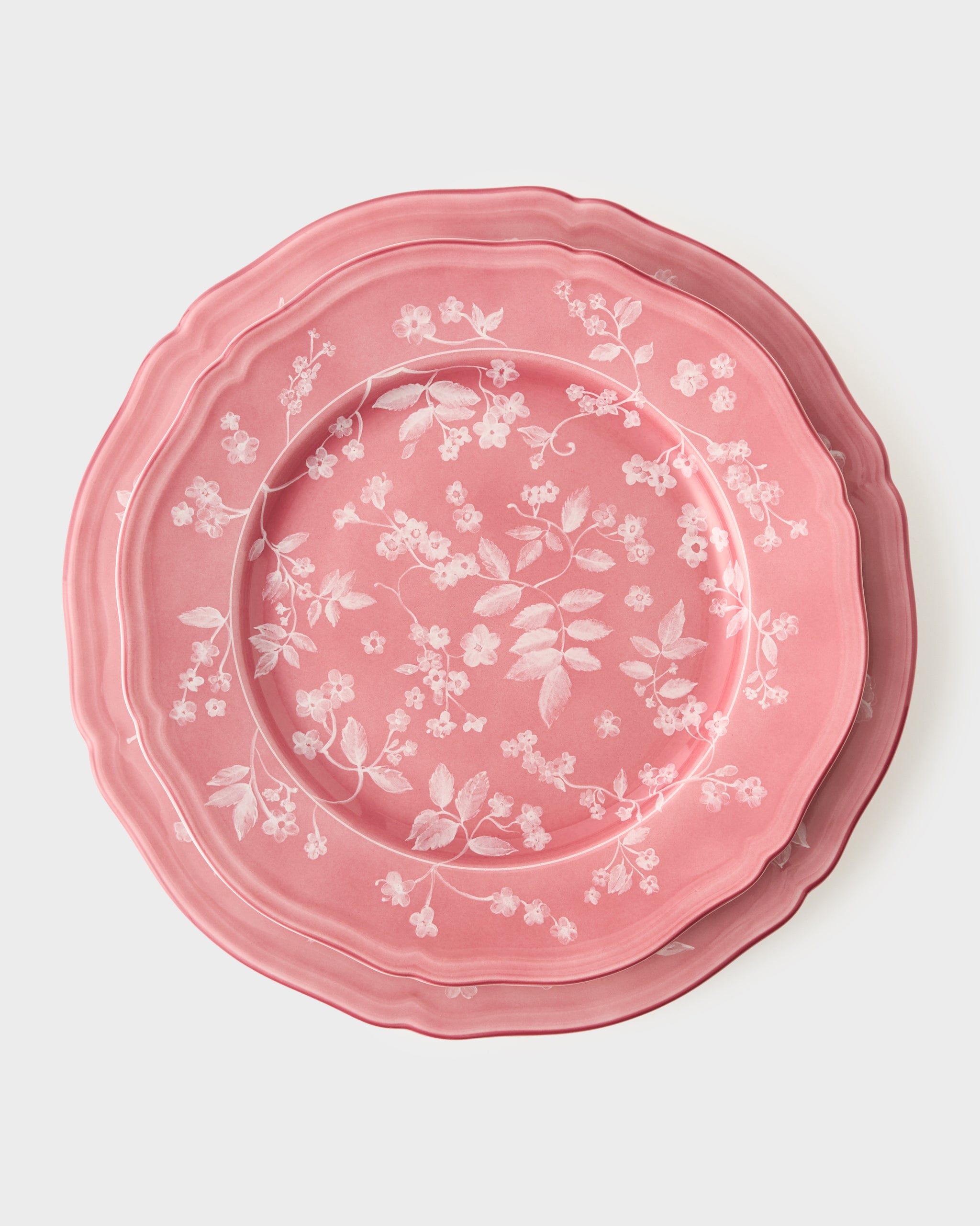 Floral Dinner Plate Pink by Ginori 1735 – Cabana Magazine
