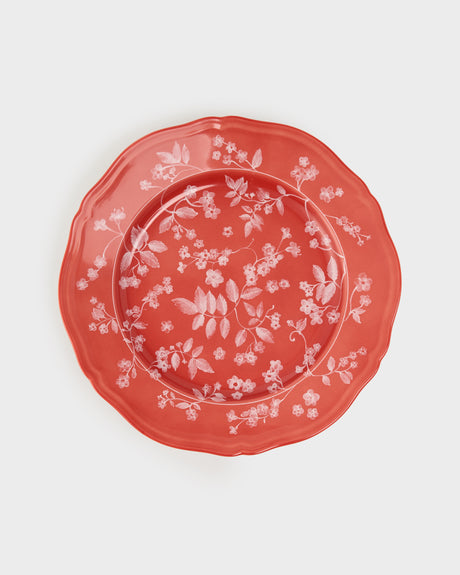 Floral Dinner Plate Red by Ginori 1735 – Cabana Magazine