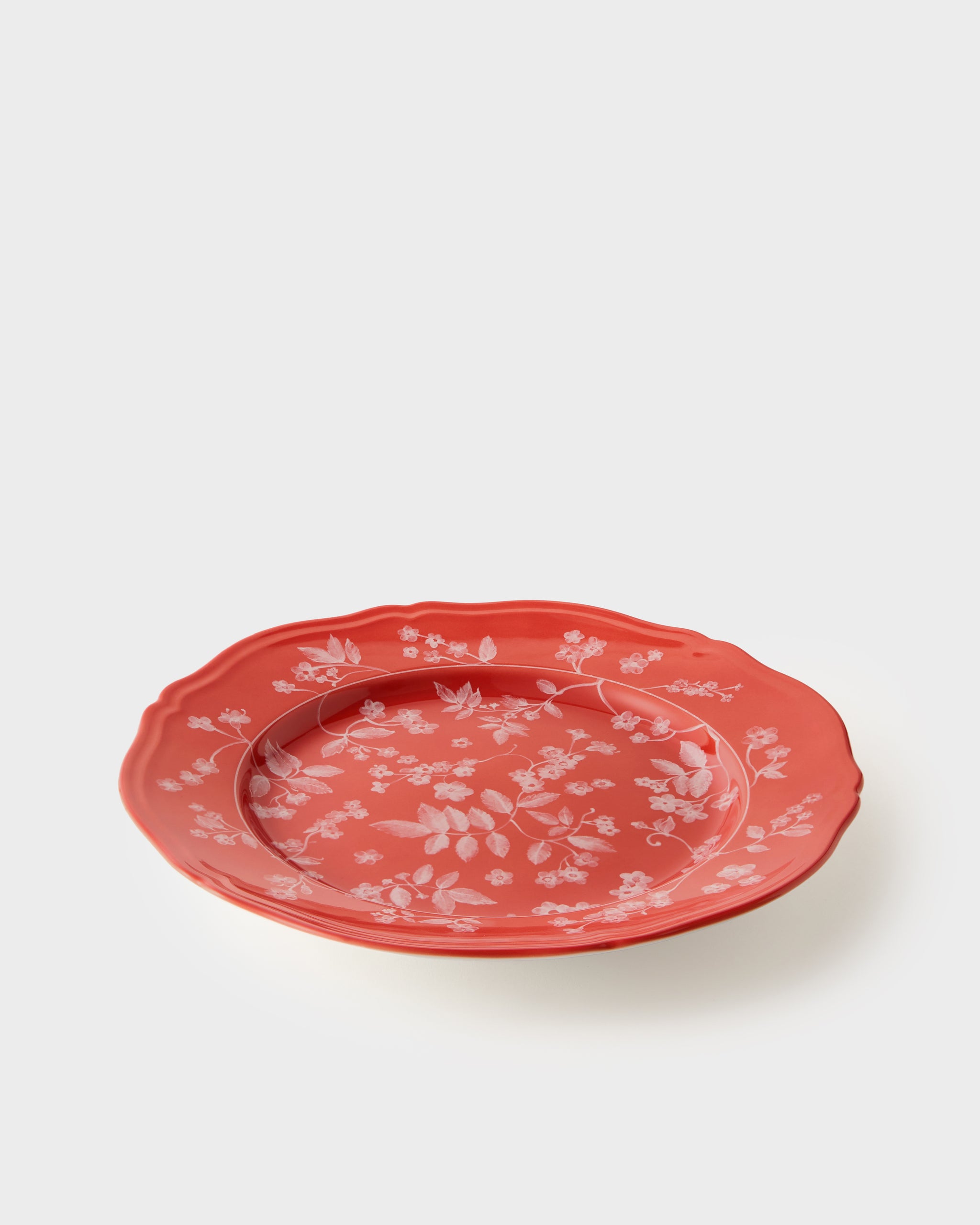 Floral Dinner Plate Red by Ginori 1735 – Cabana Magazine