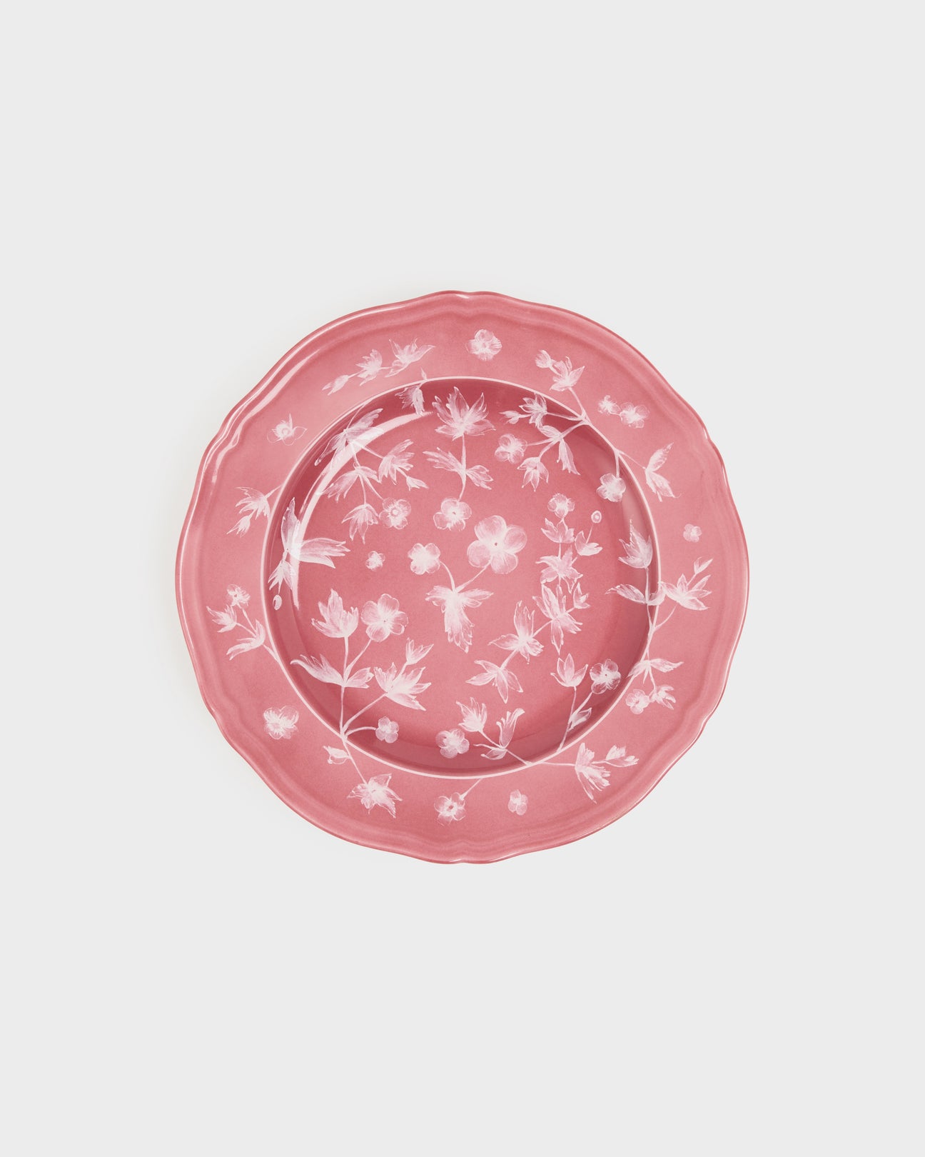 Floral Dessert Plate Pink by Ginori 1735 – Cabana Magazine