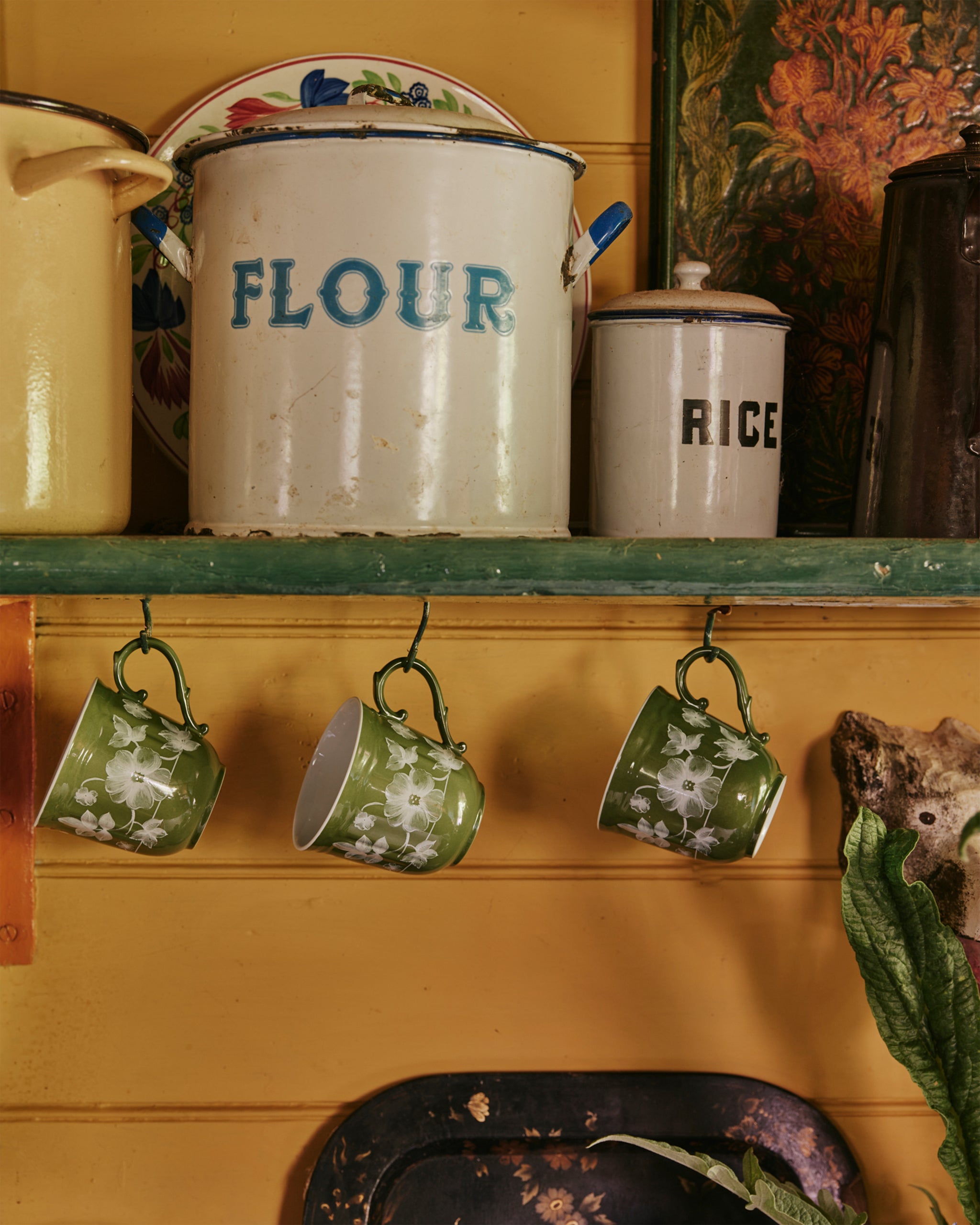 Floral Mug Green by Ginori 1735 – Cabana Magazine