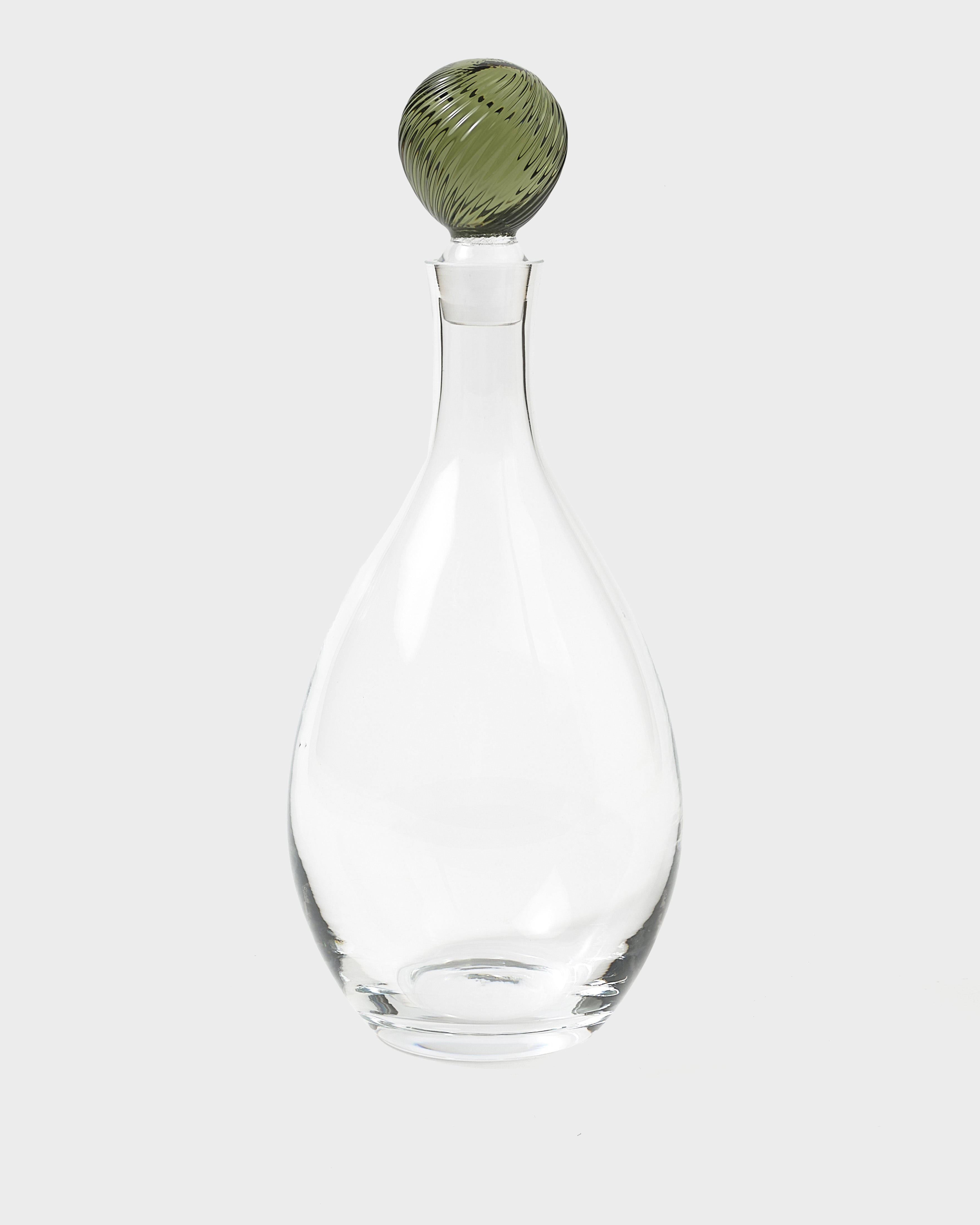 Demetra Glass Bottle Green Large