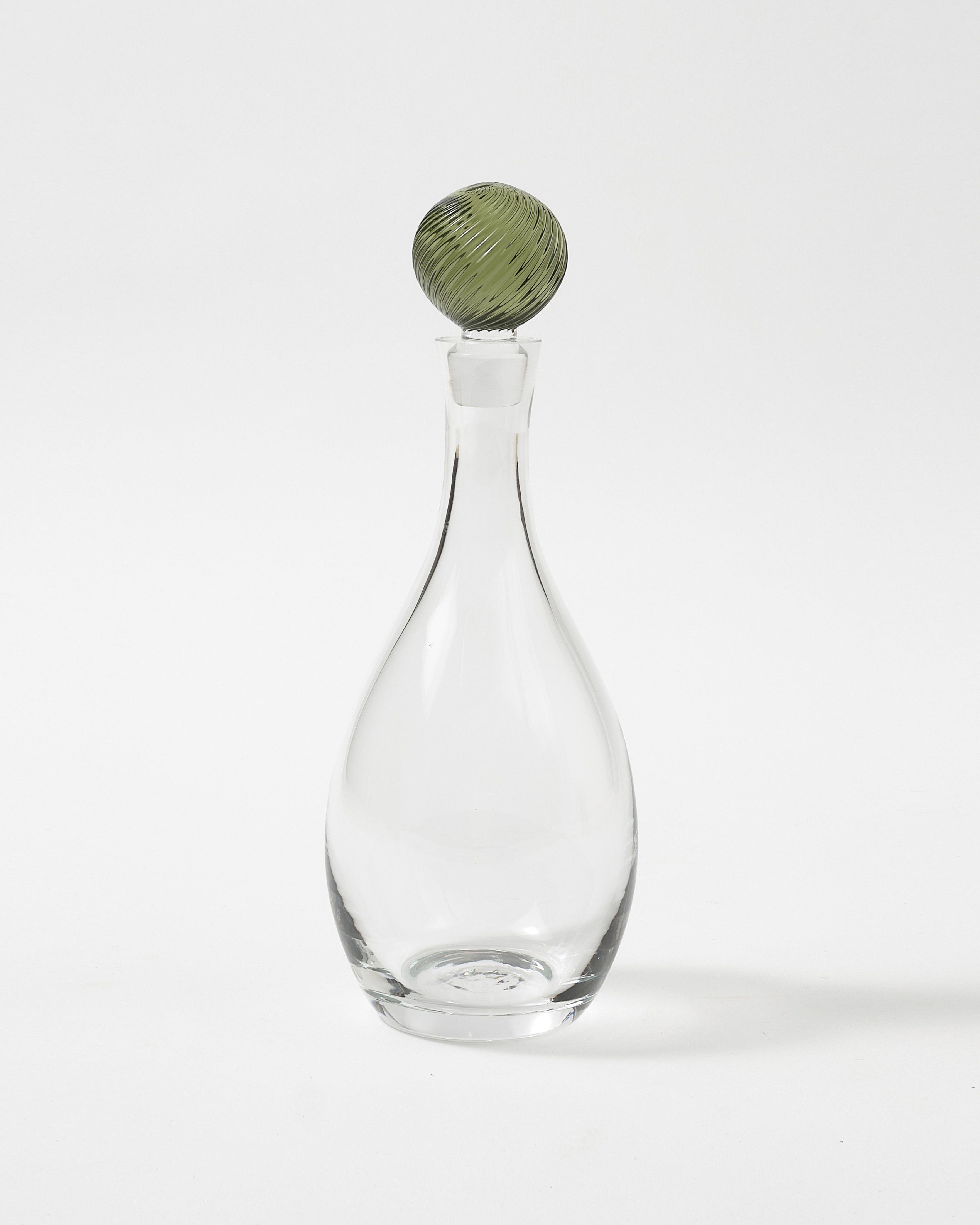 Demetra Glass Bottle Green Medium