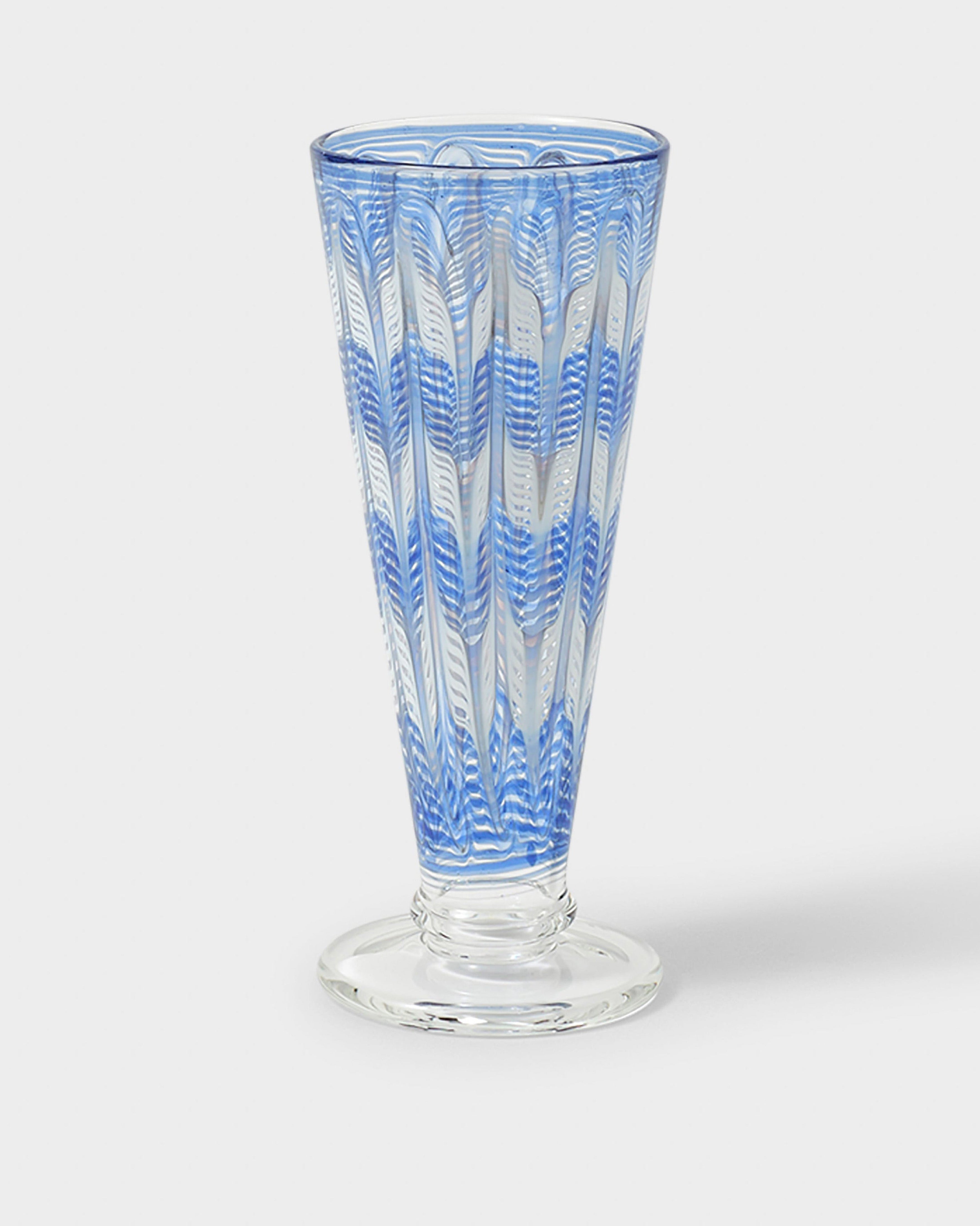 DAscoli Donatello Flute Glasses Sapphire