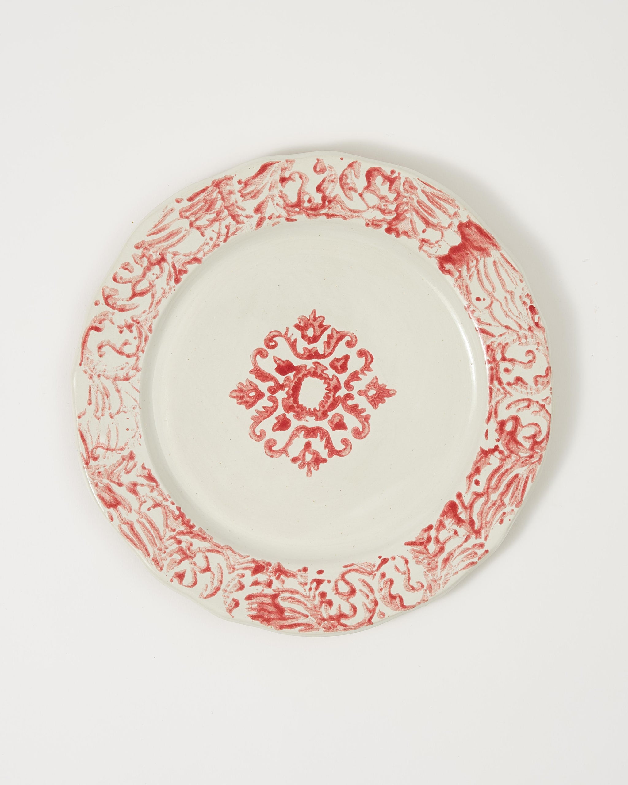 Floral dinner plates best sale