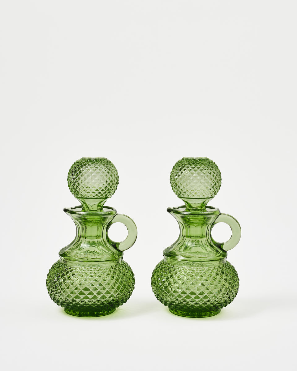 Galeano Oil and Vinegar Set, Olive