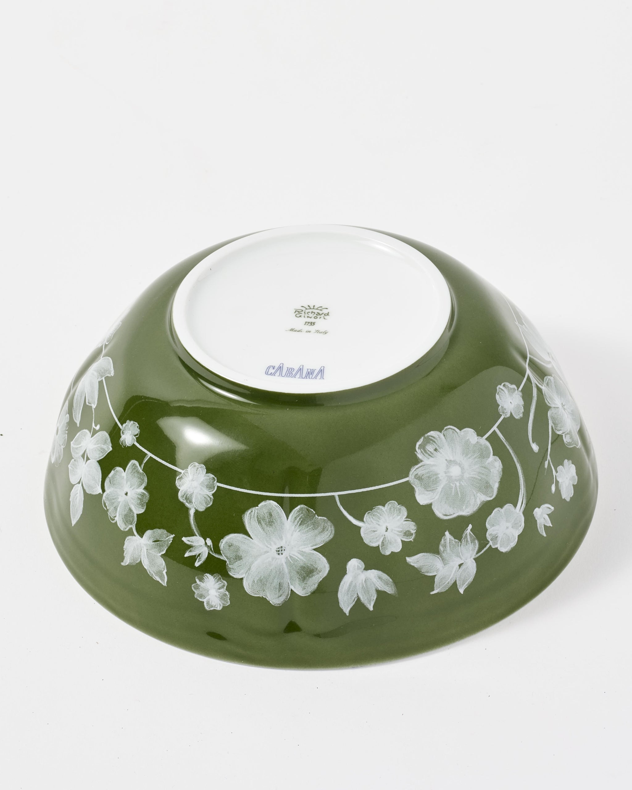 Floral Bowl Green by Ginori 1735 – Cabana Magazine