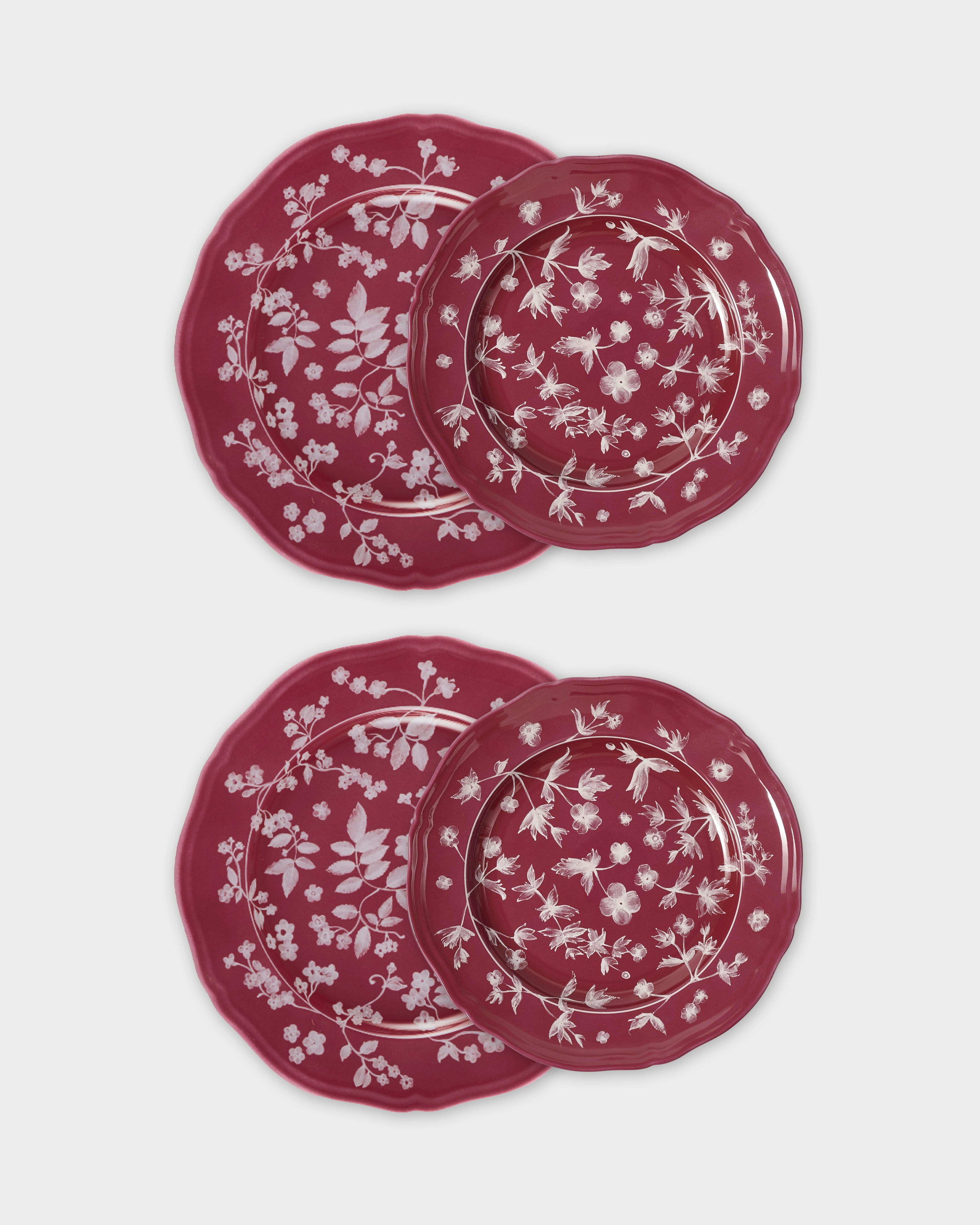 Floral Dinner Dessert Plate Ginori 1735