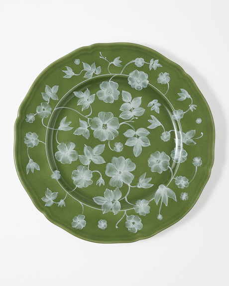 Floral Charger Green by Ginori 1735 – Cabana Magazine
