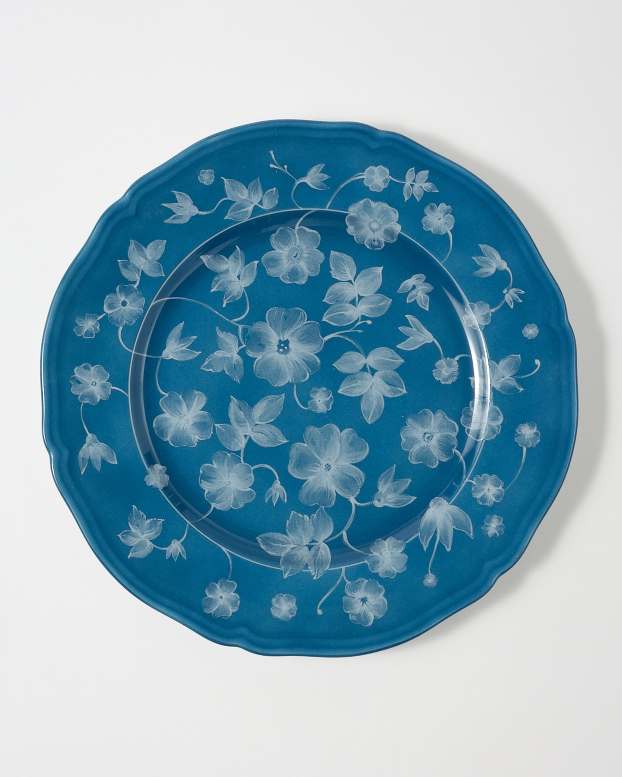 Floral Charger Petrol by Ginori 1735 – Cabana Magazine