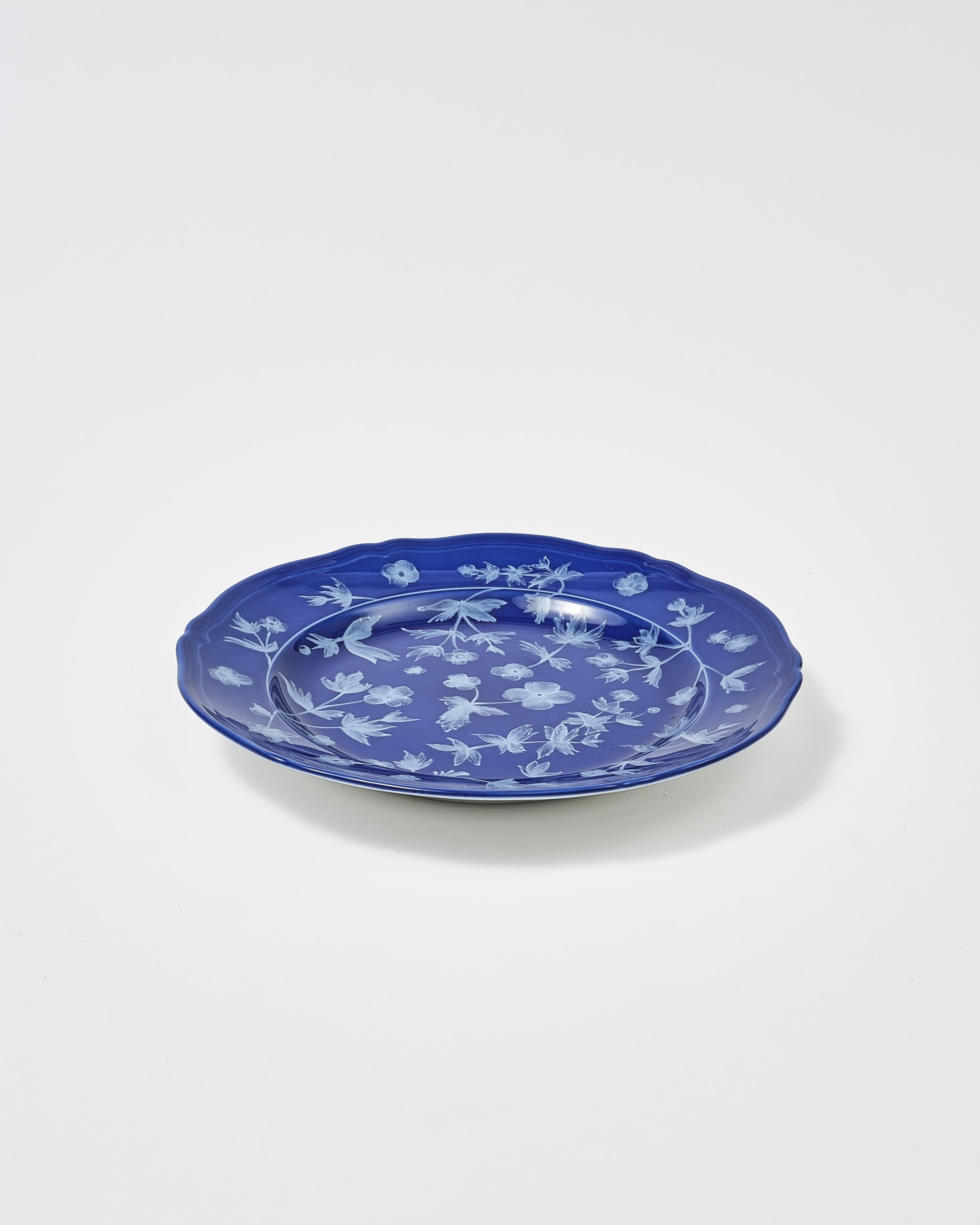Floral Dessert Plate Blue by Ginori 1735 – Cabana Magazine
