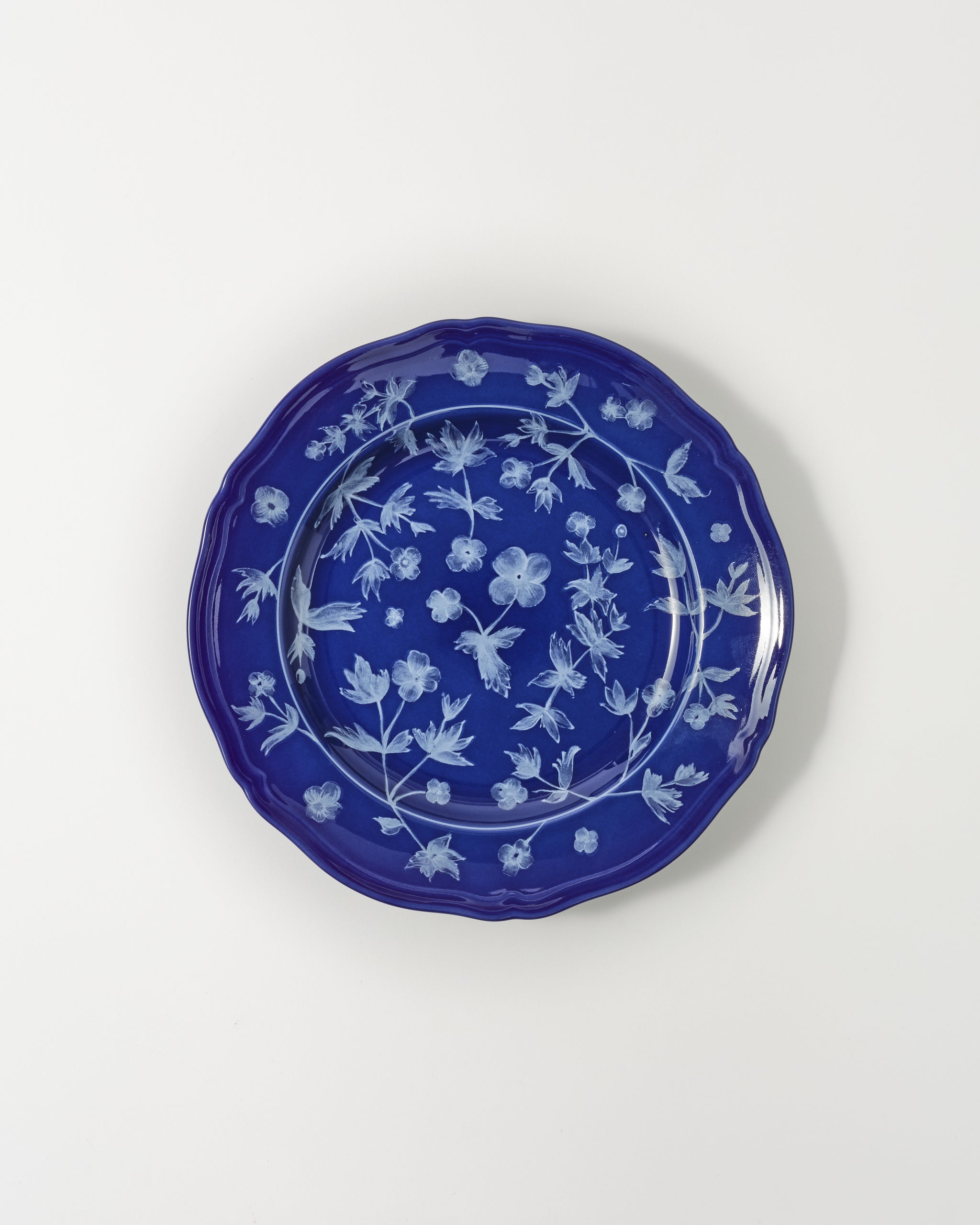Floral Dessert Plate Blue by Ginori 1735 – Cabana Magazine