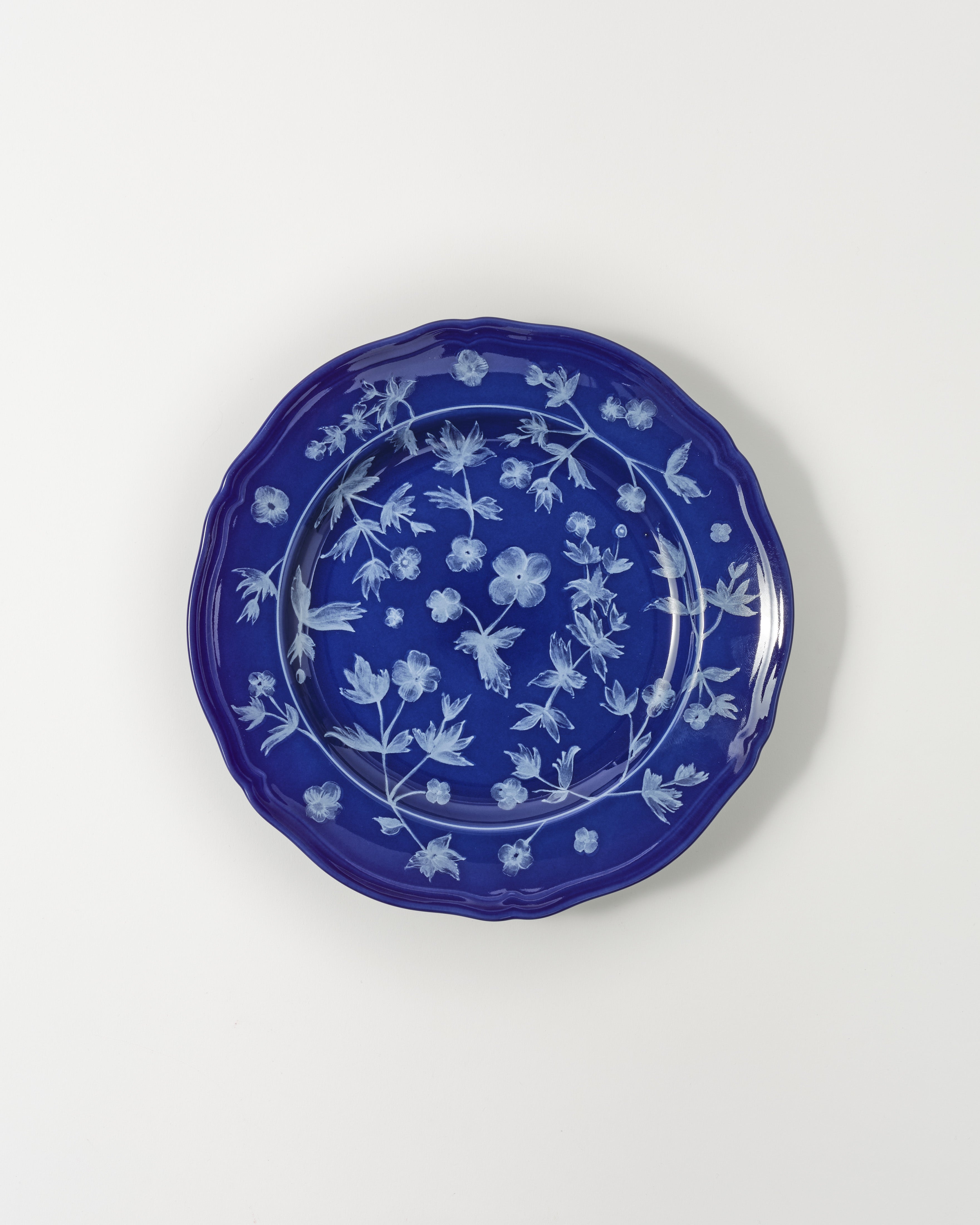 Floral Dessert Plate Ginori 1735