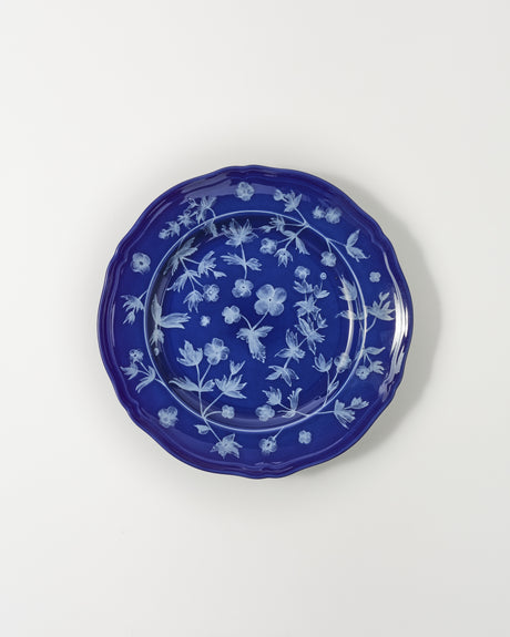 Floral Dessert Plate Blue by Ginori 1735 – Cabana Magazine