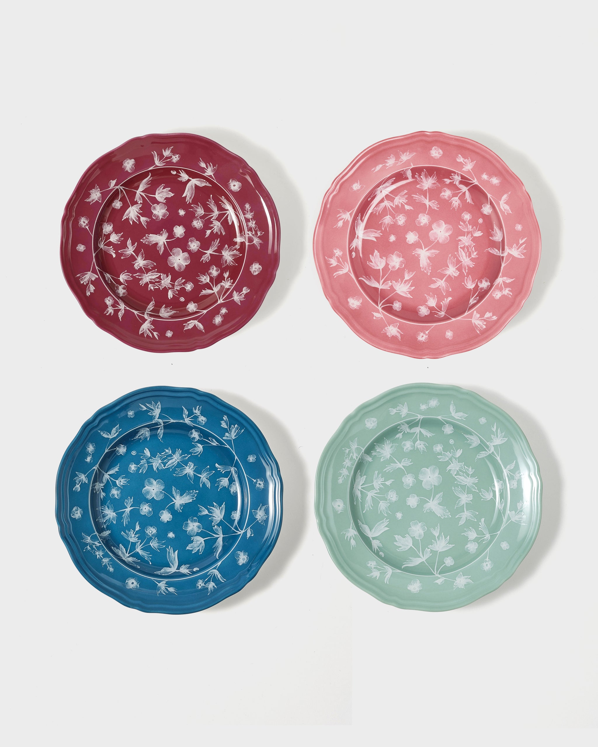 Floral Dessert Plates by Ginori 1735 (Set of 4) – Cabana Magazine