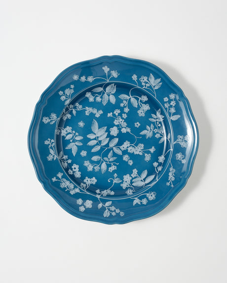 Floral Charger Petrol by Ginori 1735 – Cabana Magazine