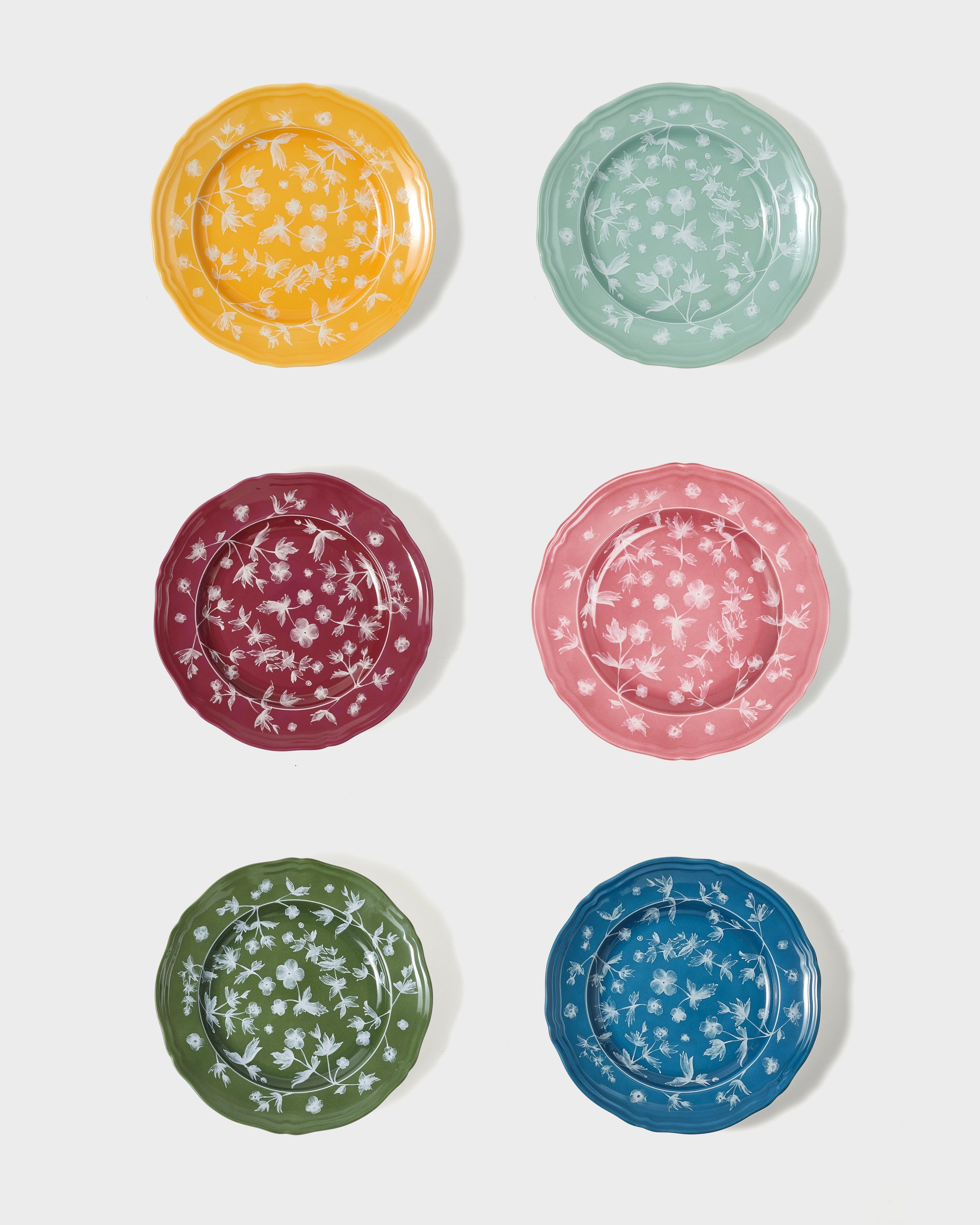 Floral Dessert Plates by Ginori 1735 (Set of 6) – Cabana Magazine
