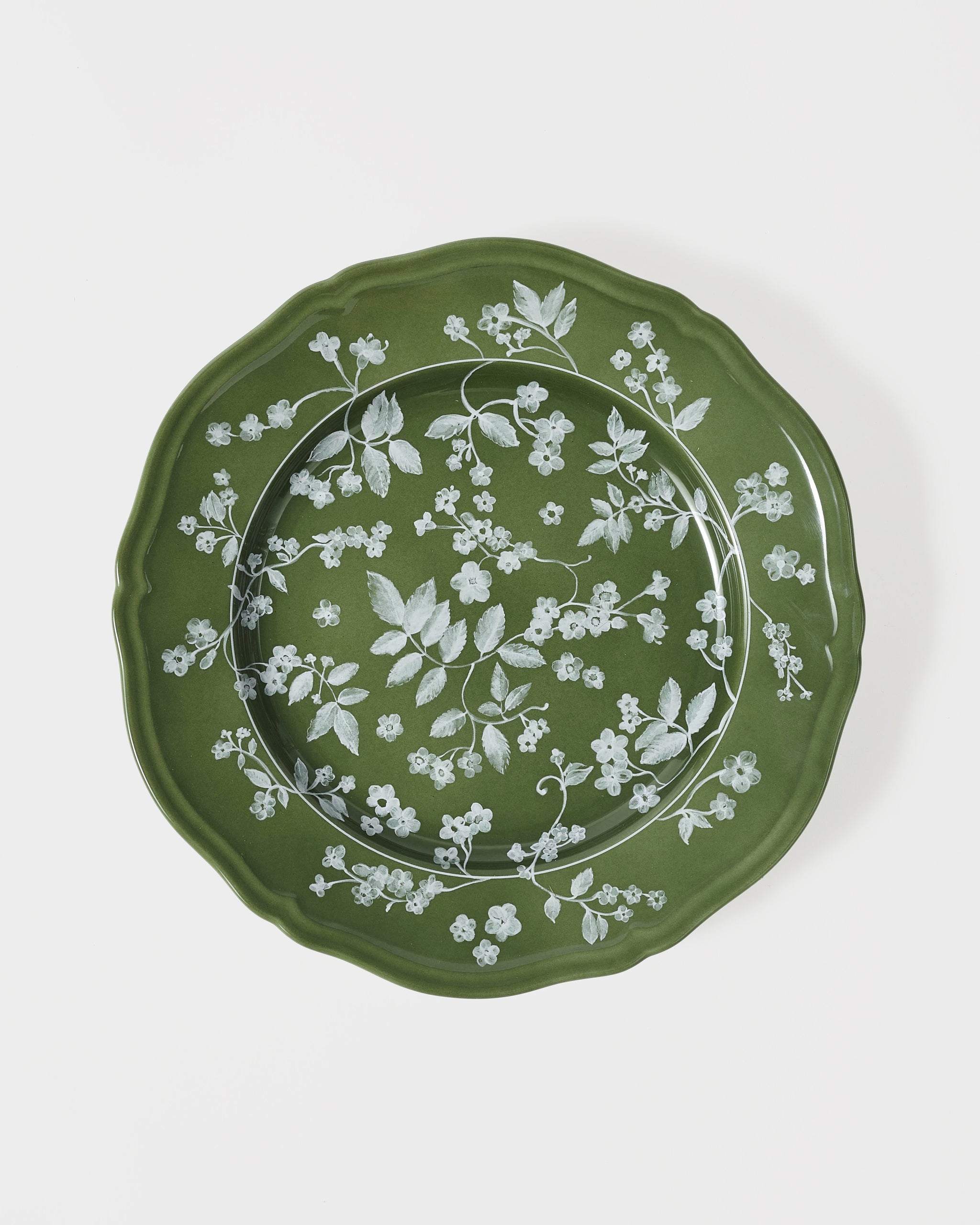 Floral Dinner Plate Green by Ginori 1735 – Cabana Magazine