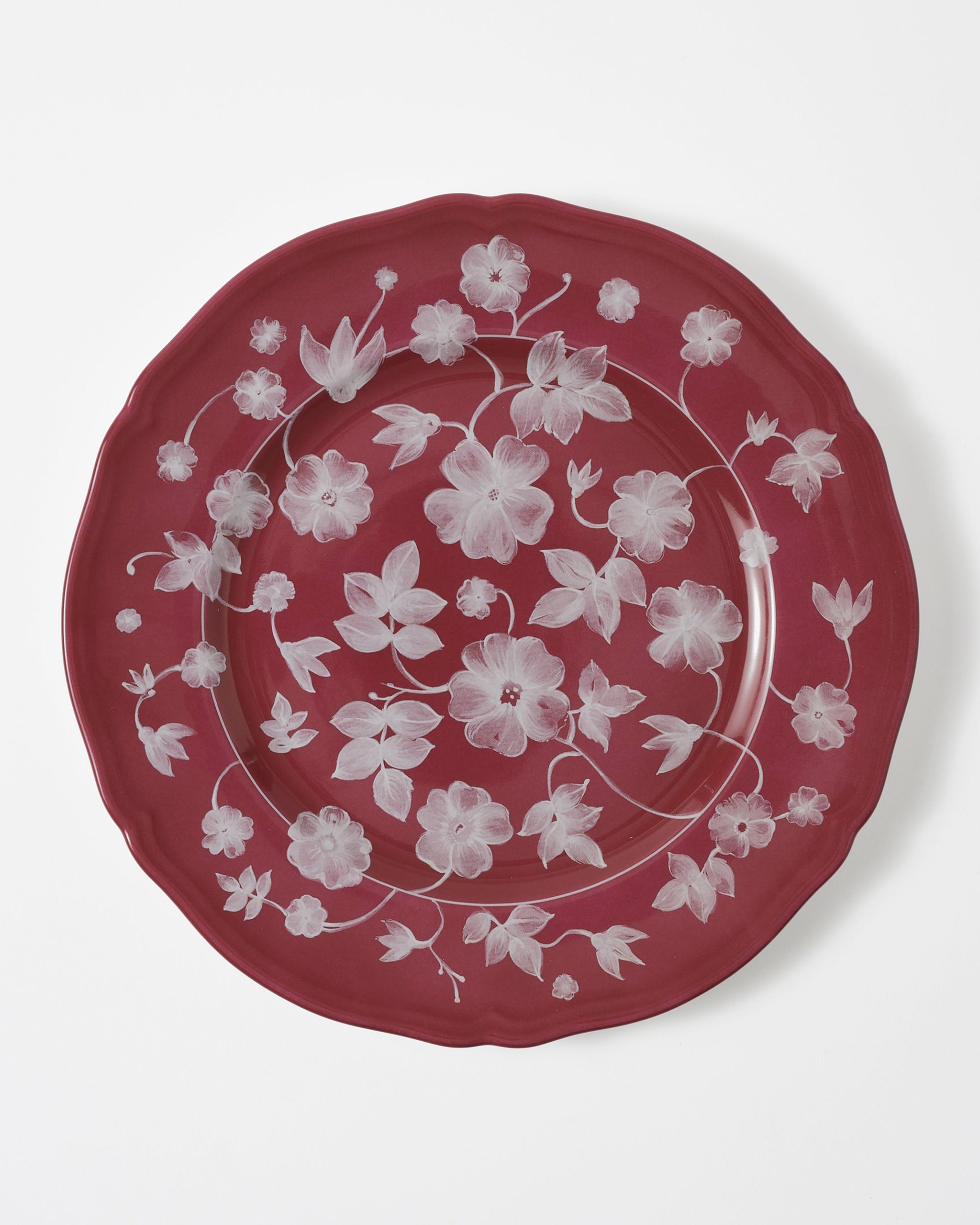 Floral Charger Magenta by Ginori 1735 – Cabana Magazine