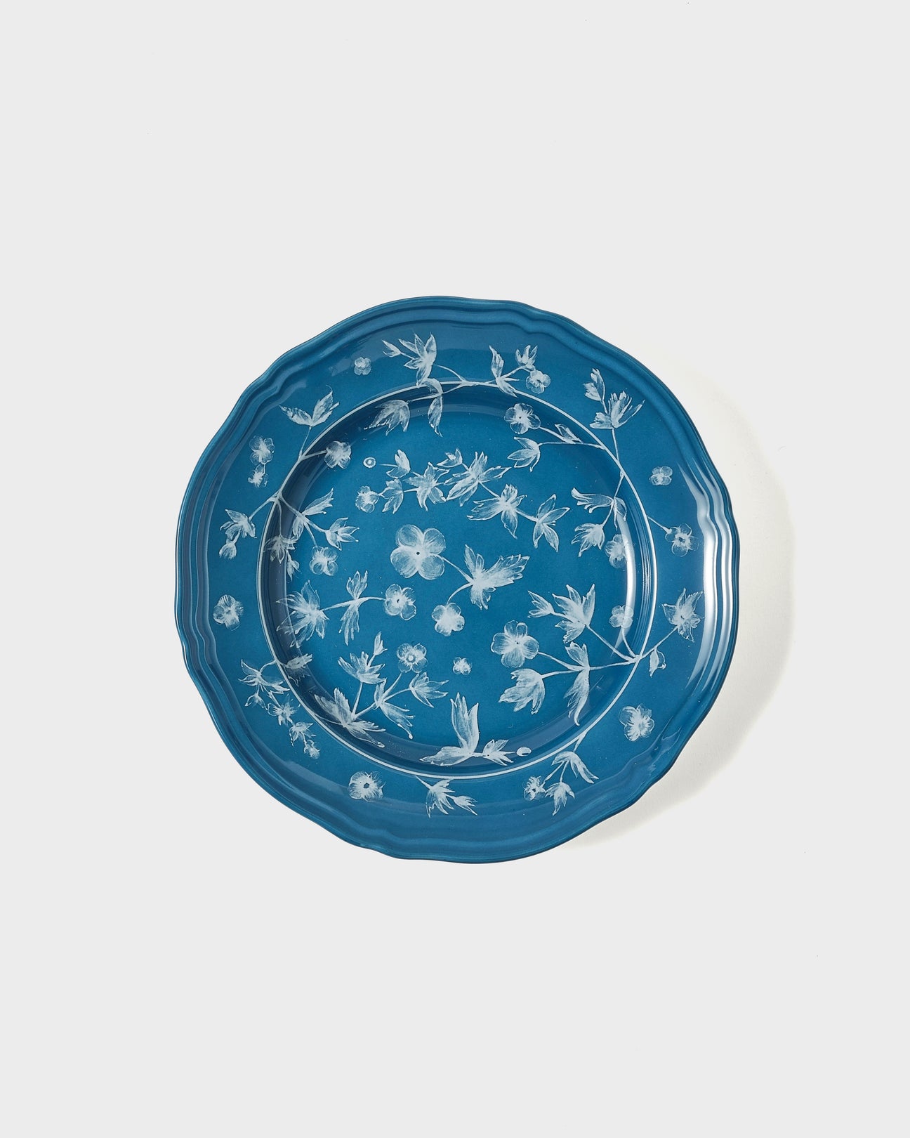 Floral Dessert Plate Blue by Ginori 1735 – Cabana Magazine