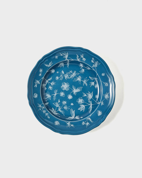 Floral Dessert Plate Blue by Ginori 1735 – Cabana Magazine