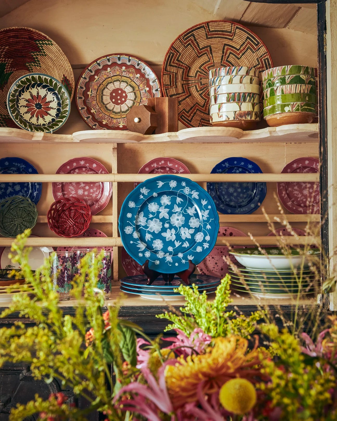 Floral Dinner Plate Pink by Ginori 1735 – Cabana Magazine