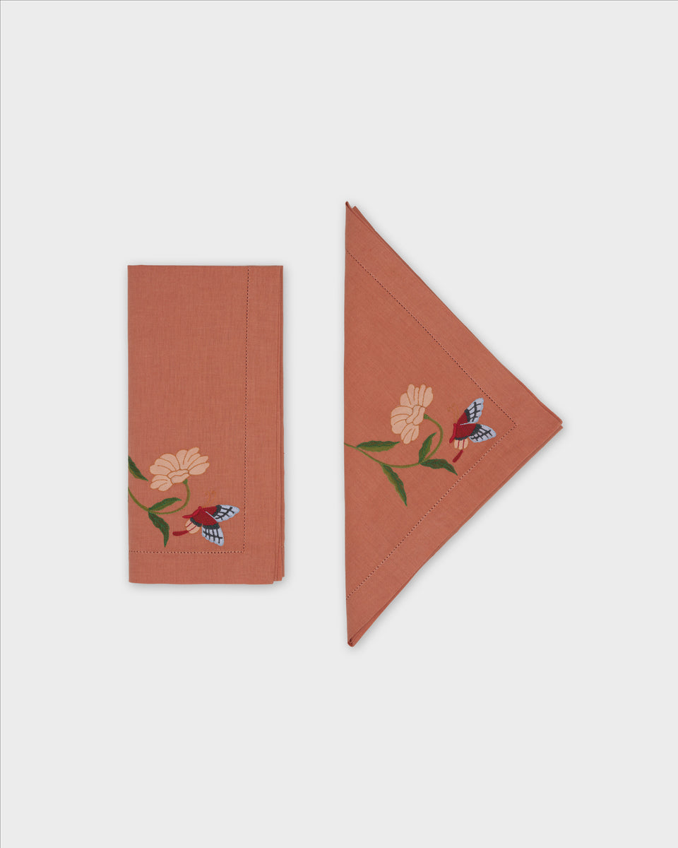 Houghton Hall x Houria Tazi Handpainted Napkins (Set of 2)
