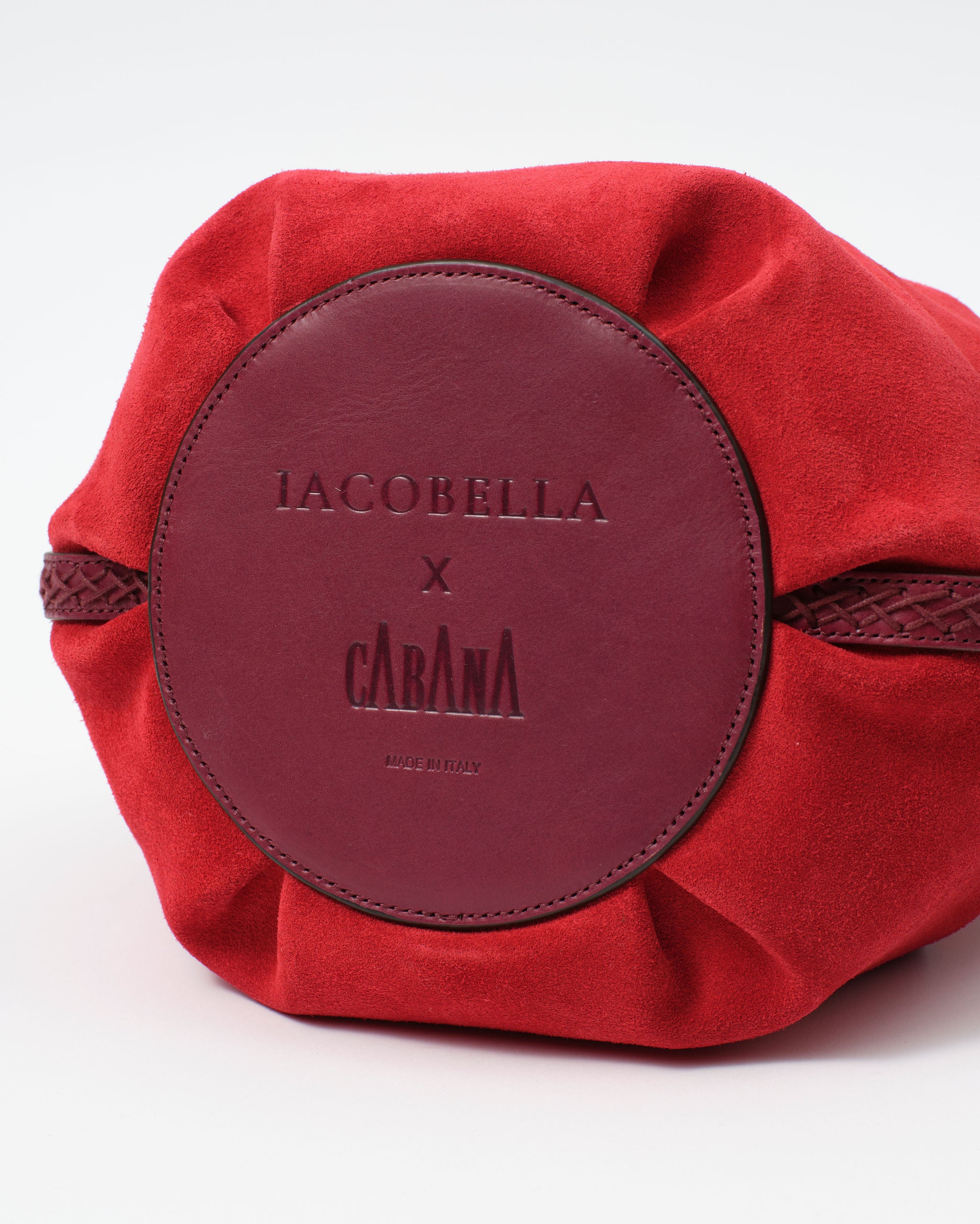 Limited Edition Iacobella x Cabana Suede Bag, Red – Cabana Magazine
