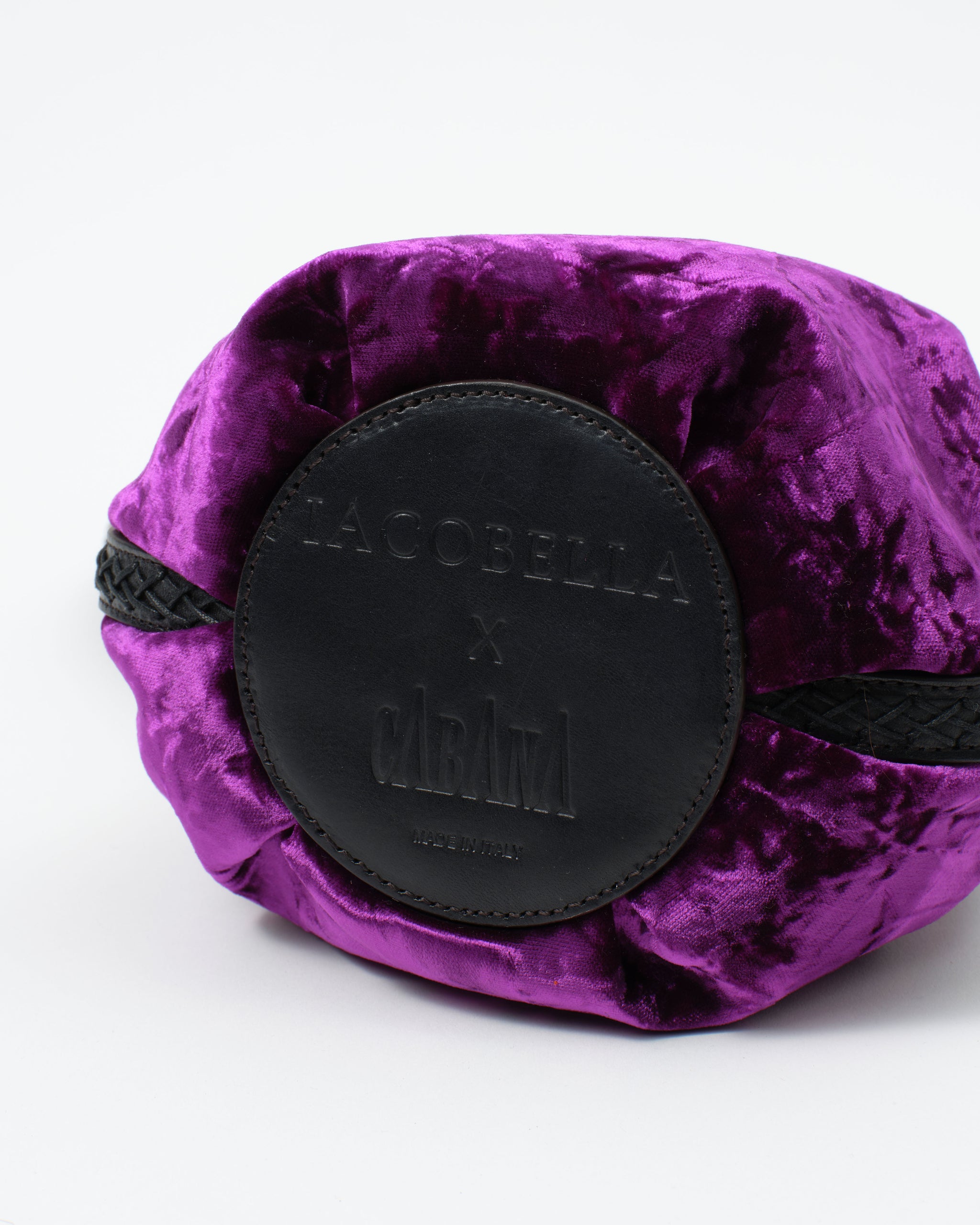 Limited Edition Iacobella x Cabana Velvet Bag, Violet – Cabana