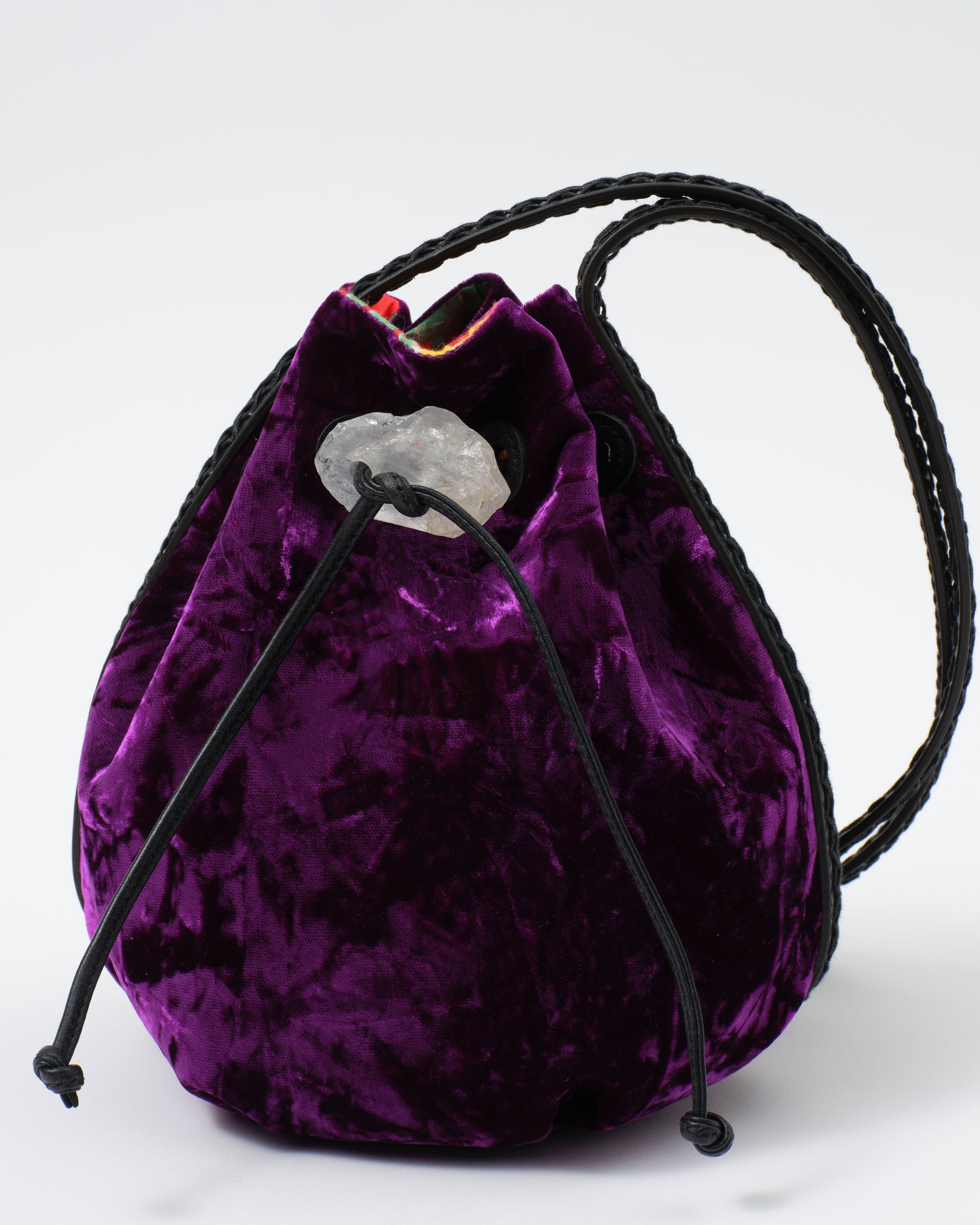 Limited Edition Iacobella x Cabana Velvet Bag, Violet – Cabana
