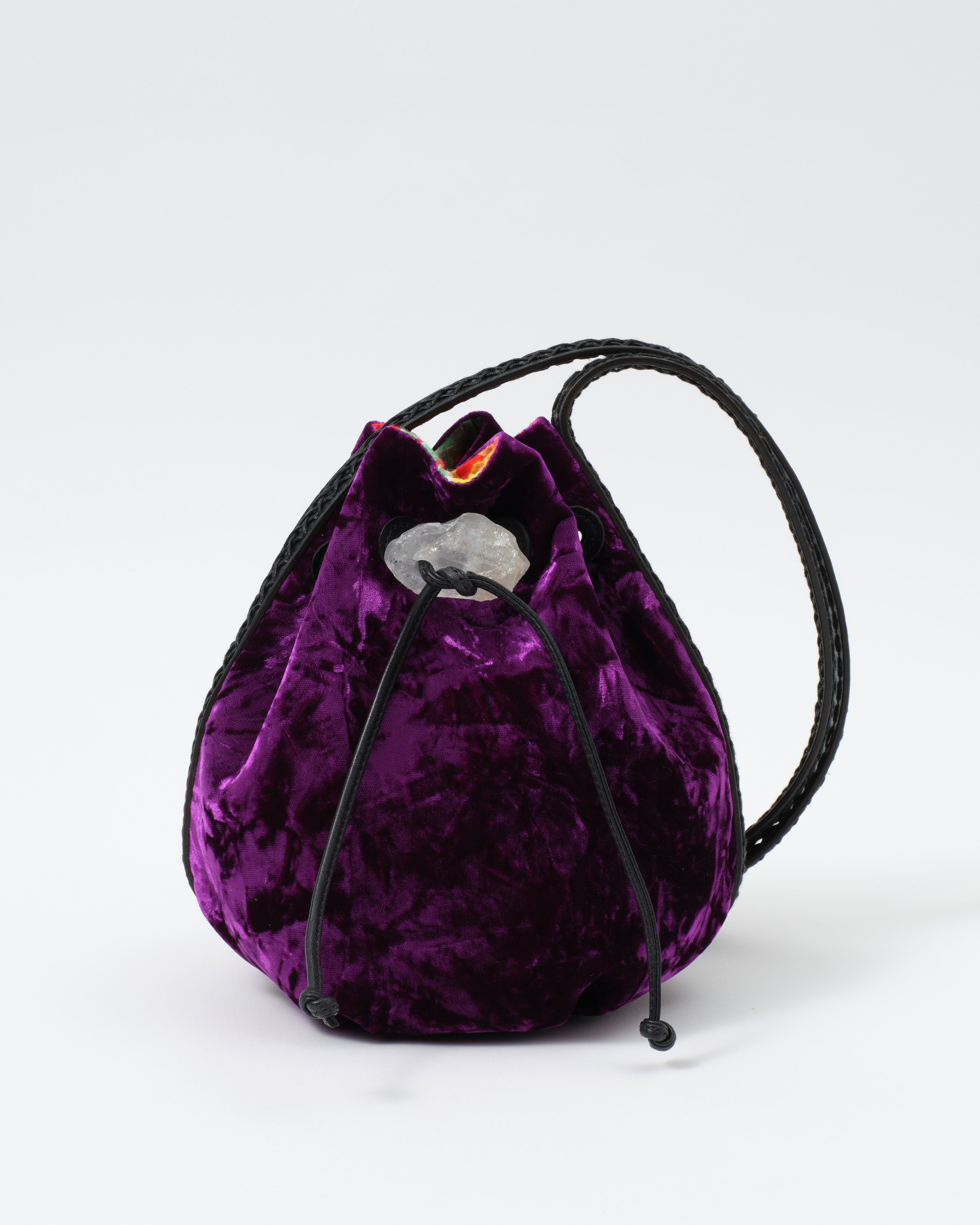 Limited Edition Iacobella x Cabana Velvet Bag, Violet – Cabana