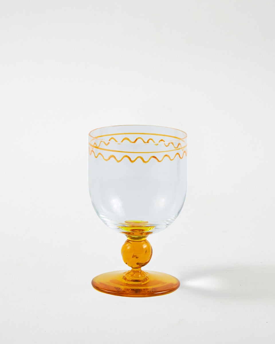 Jasmine Water Glass Yellow